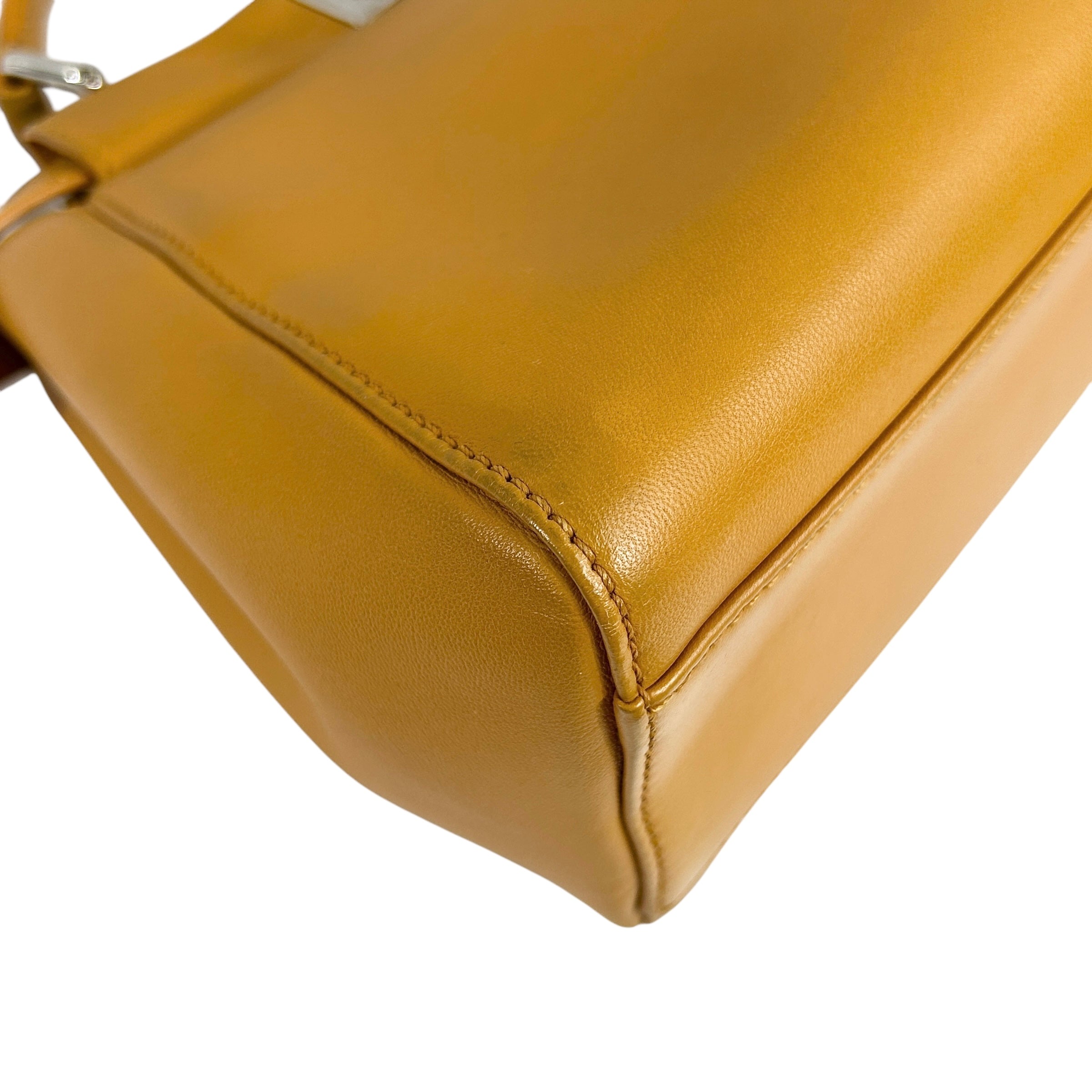 Mustard Yellow Nappa Mini Peekaboo w/SHW