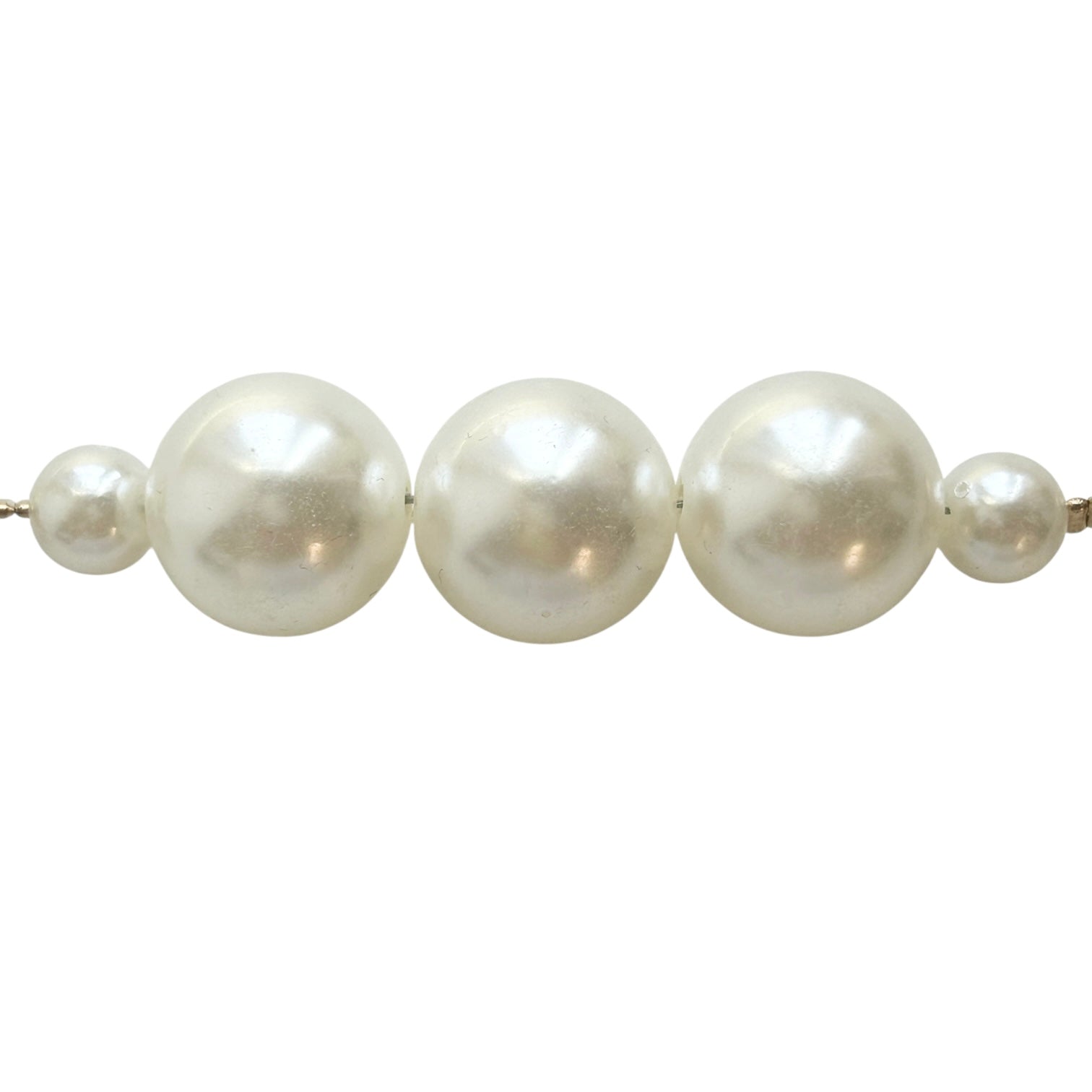 Short Pearl Accessory W/GHW
