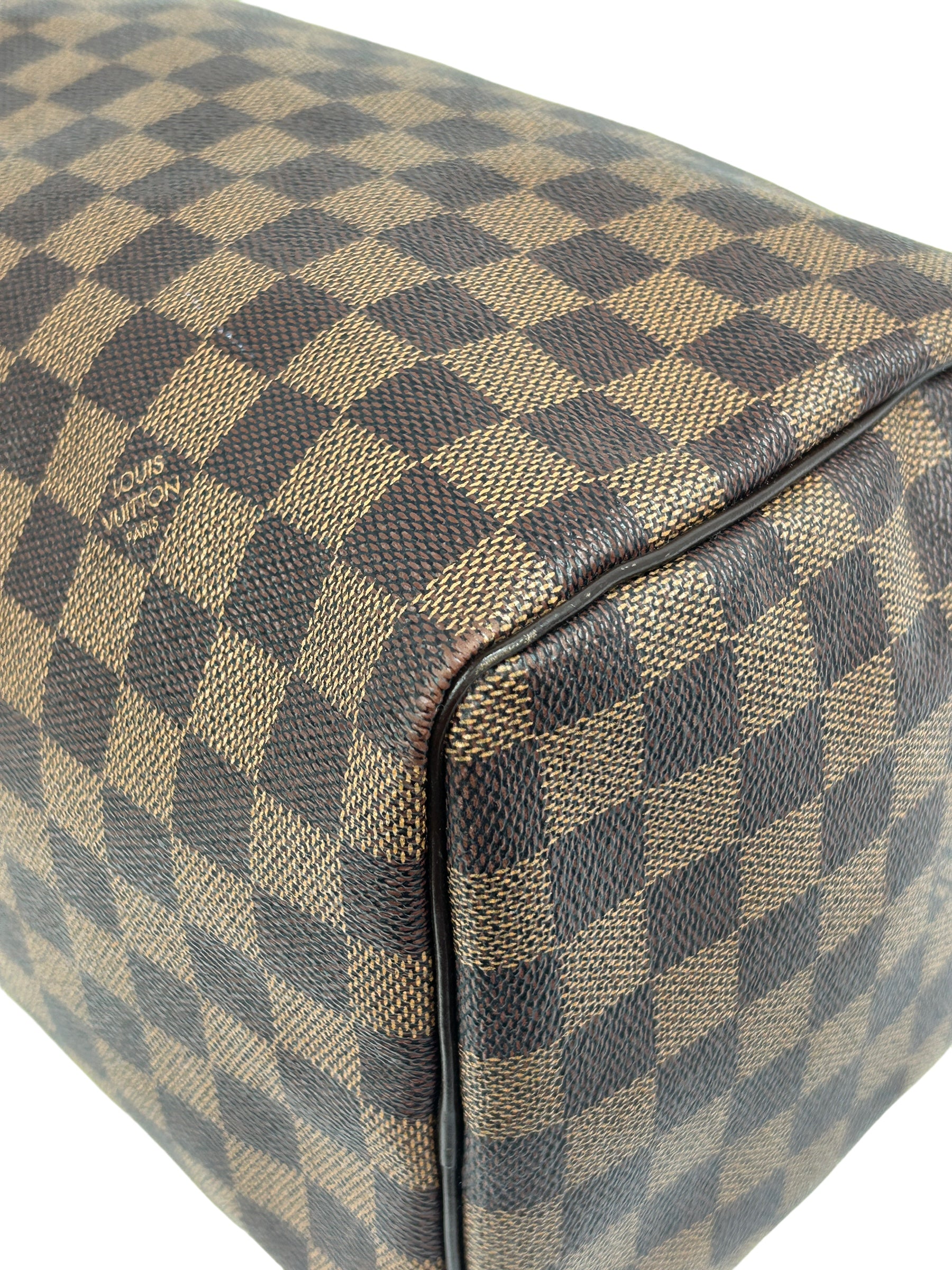 Damier Ebene Speedy 30 w/GHW