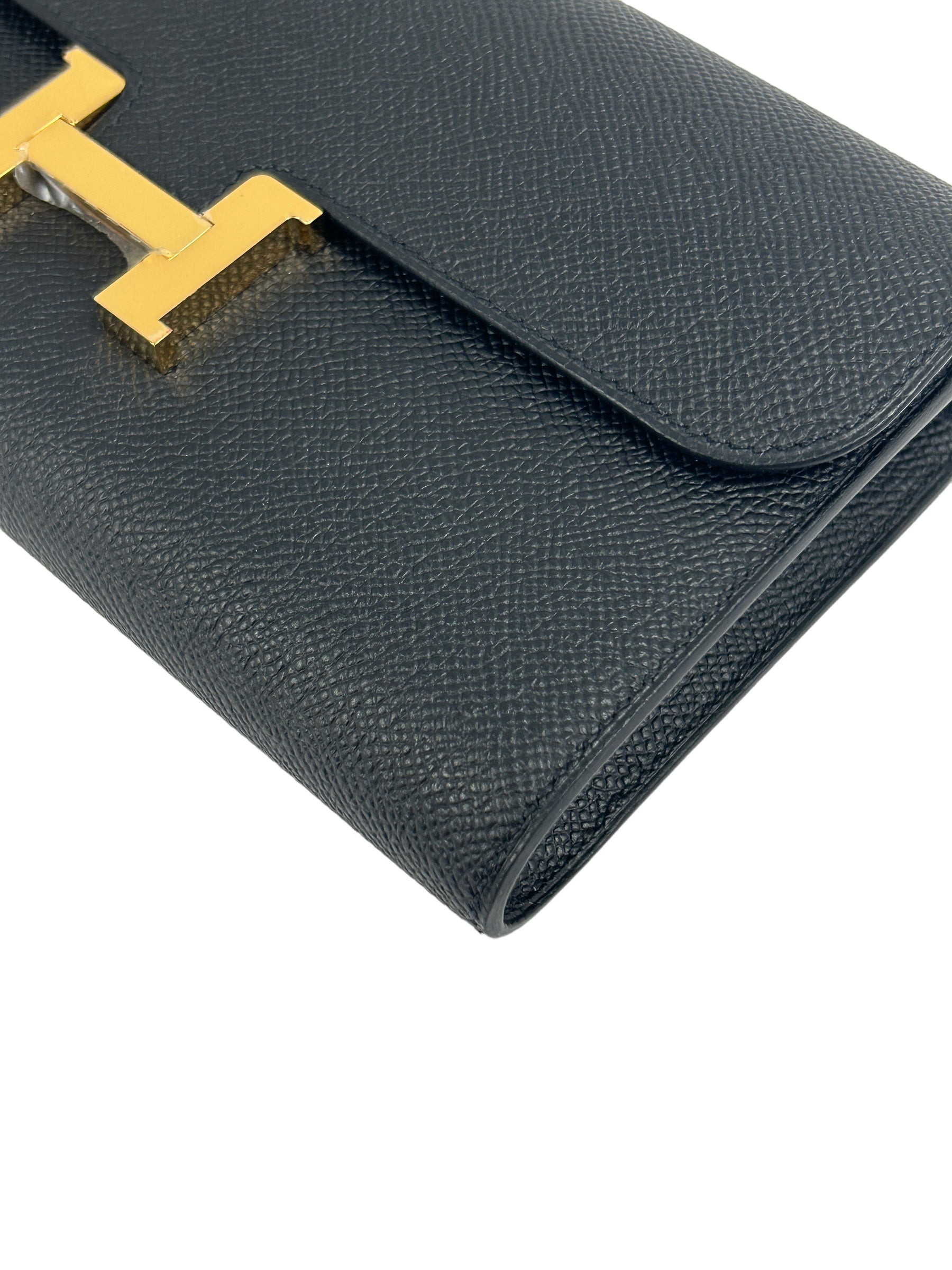 Black Epsom Constance To Go Wallet W/GHW