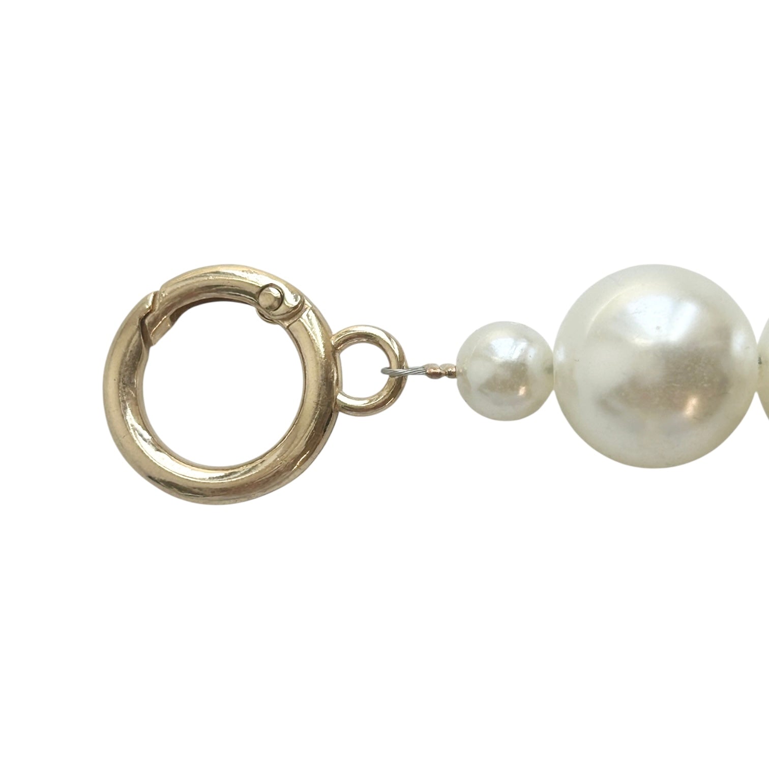 Short Pearl Accessory W/GHW