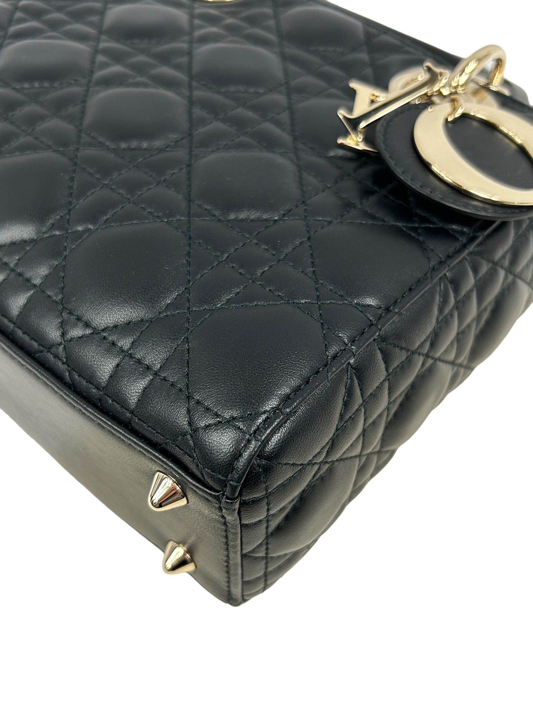 Small Black Lambskin Lady Dior My ABCDior Bag w/ LGHW-SOLD ON LAYAWAY