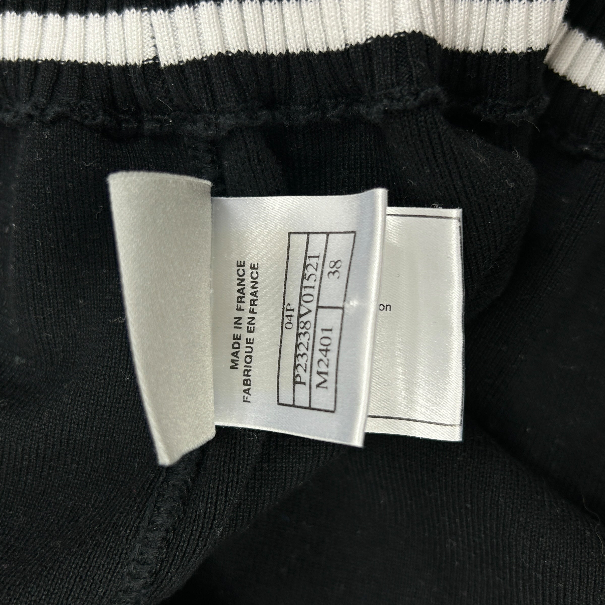 Vintage Black Cotton Hoodie w/CC logo w/SHW