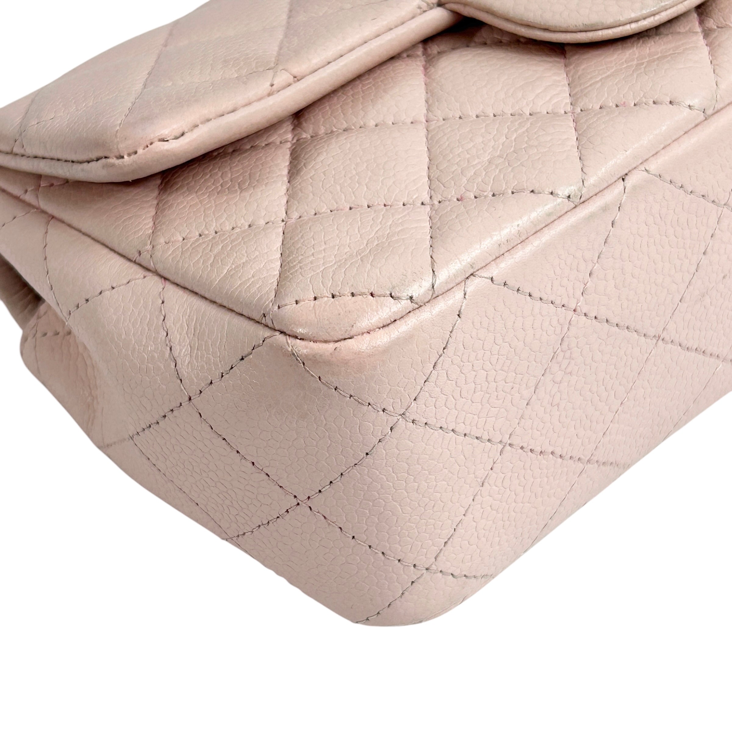 Pink Caviar Rectangle Mini w/SHW