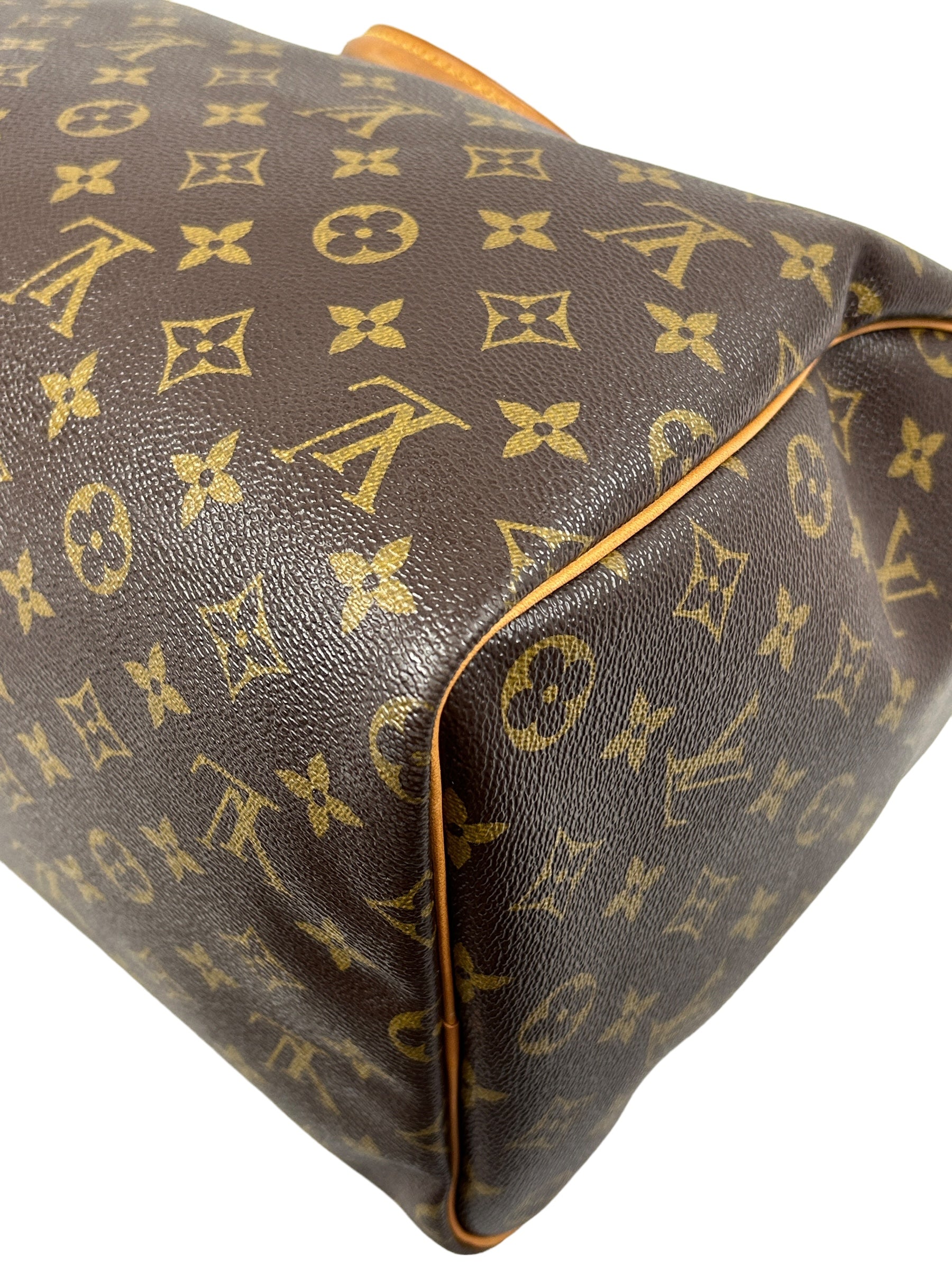Monogram Coated Canvas Speedy 40 w/GHW