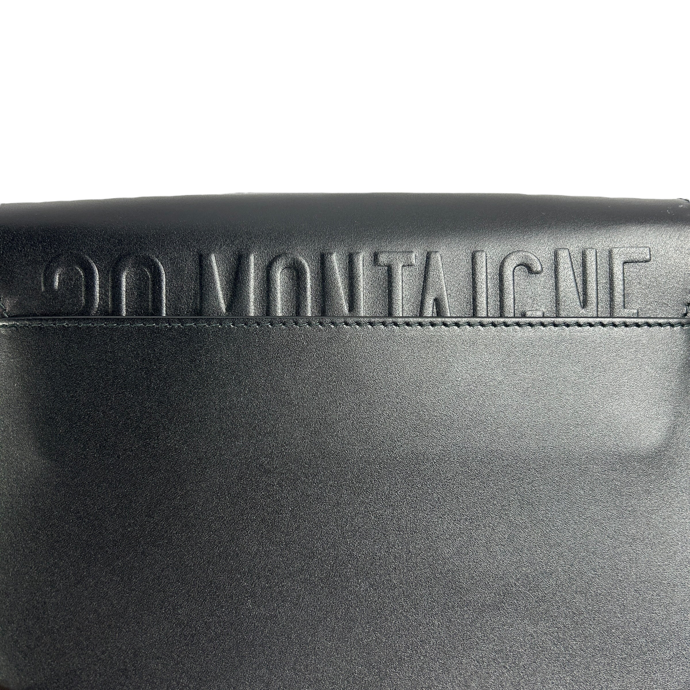 Black Calfskin Leather Medium Bobby Bag w/GHW