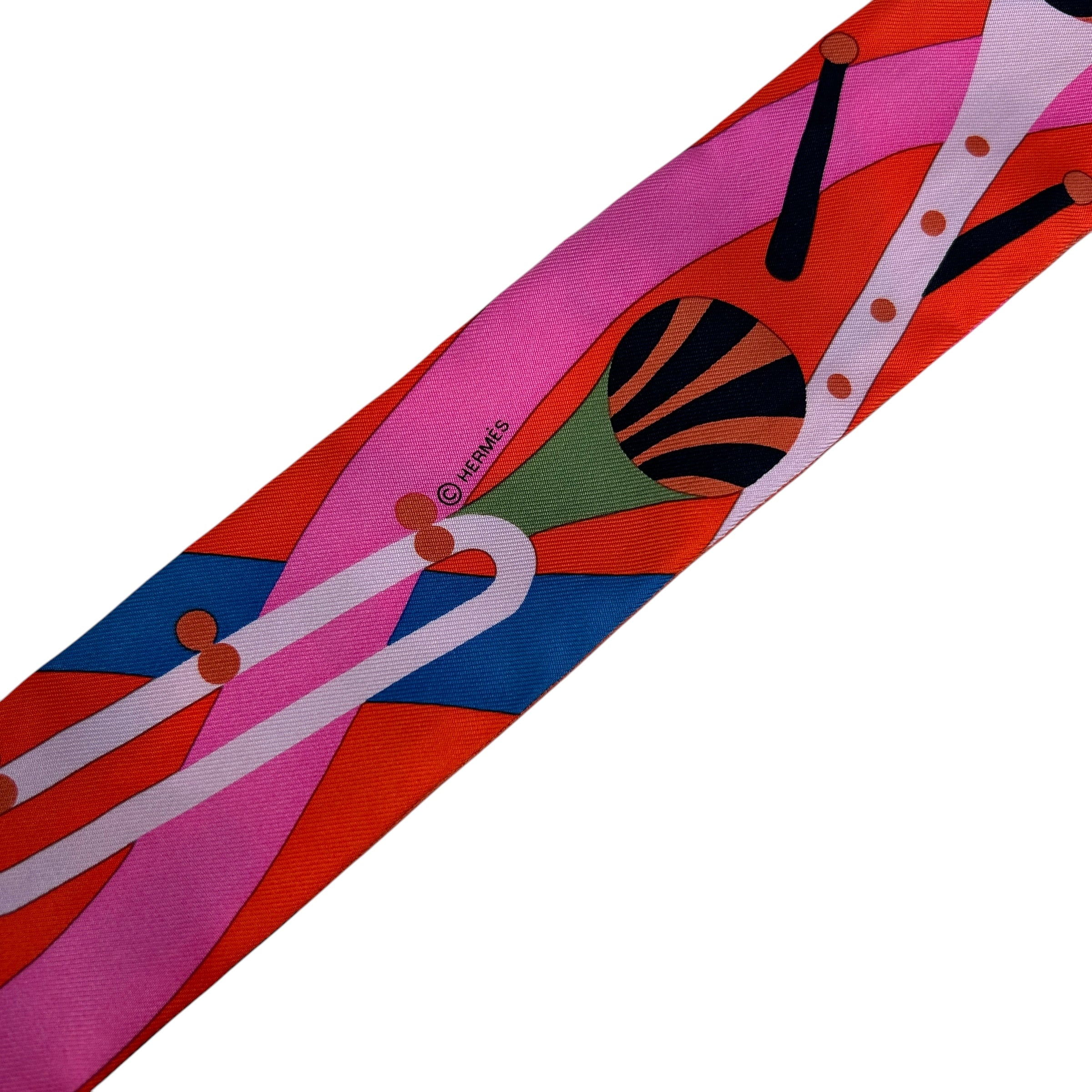 Parade en Fanfare Silk Twilly #2