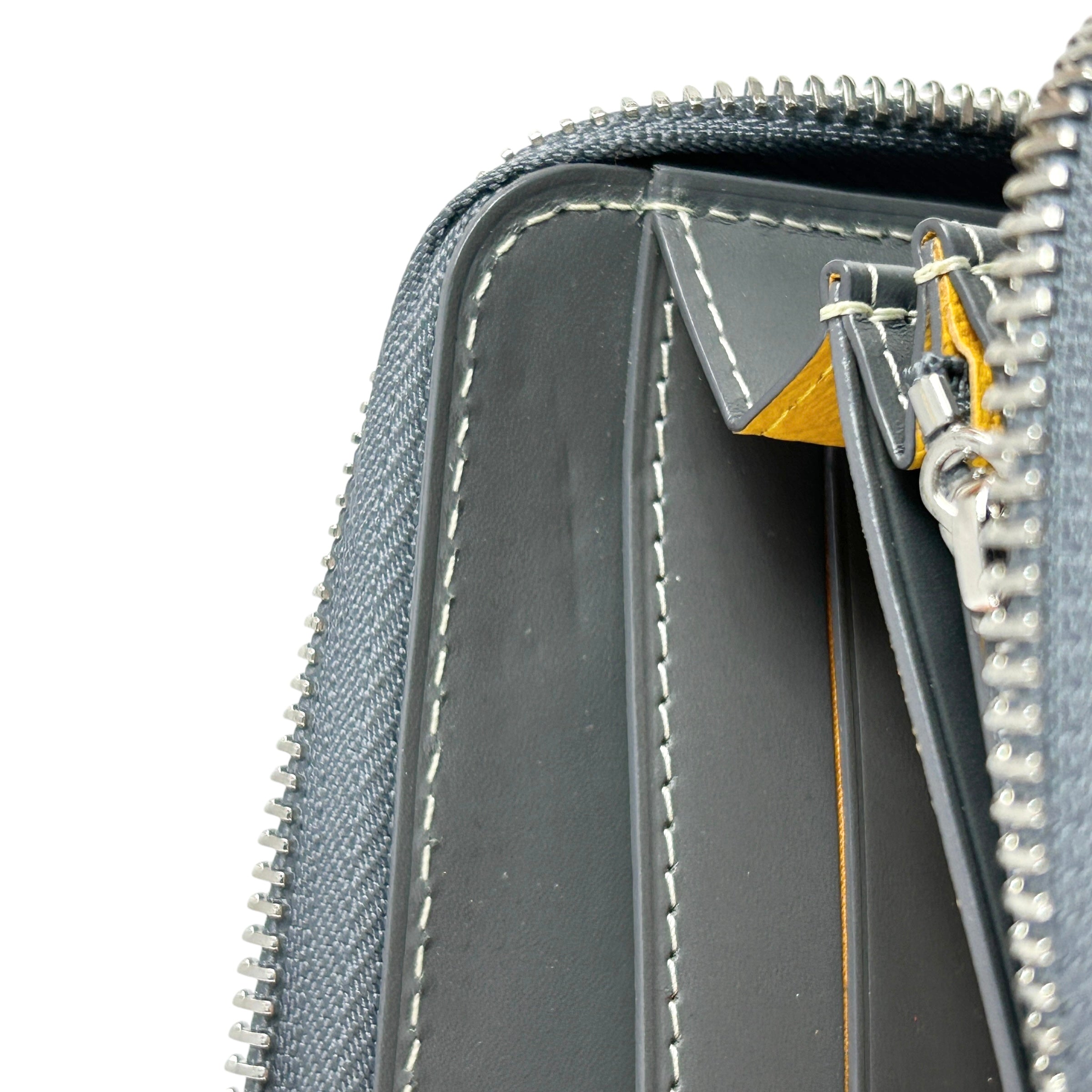 Grey Matignon GM Zippy Wallet w/SHW