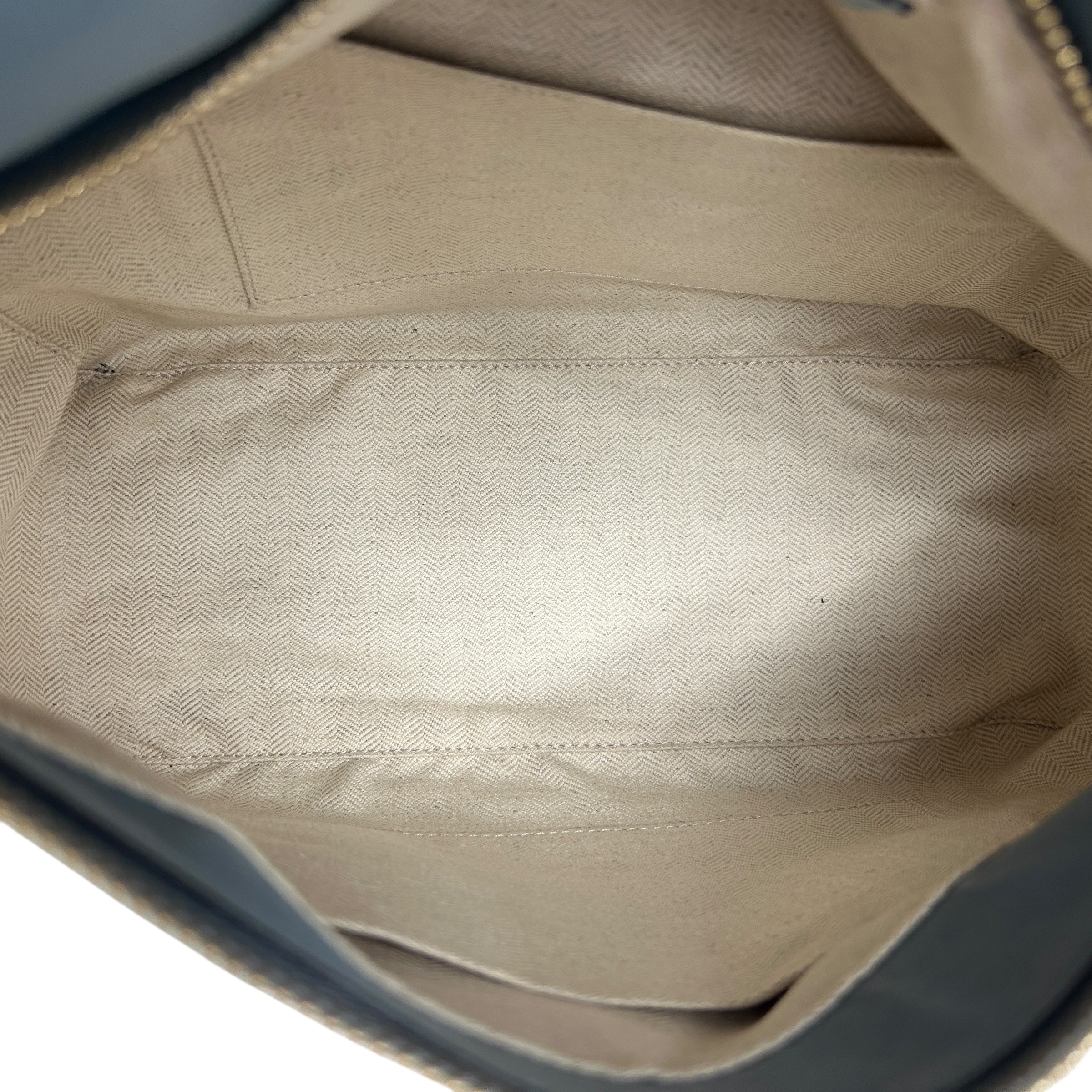 Blue Calfskin Medium Puzzle Bag w/GHW