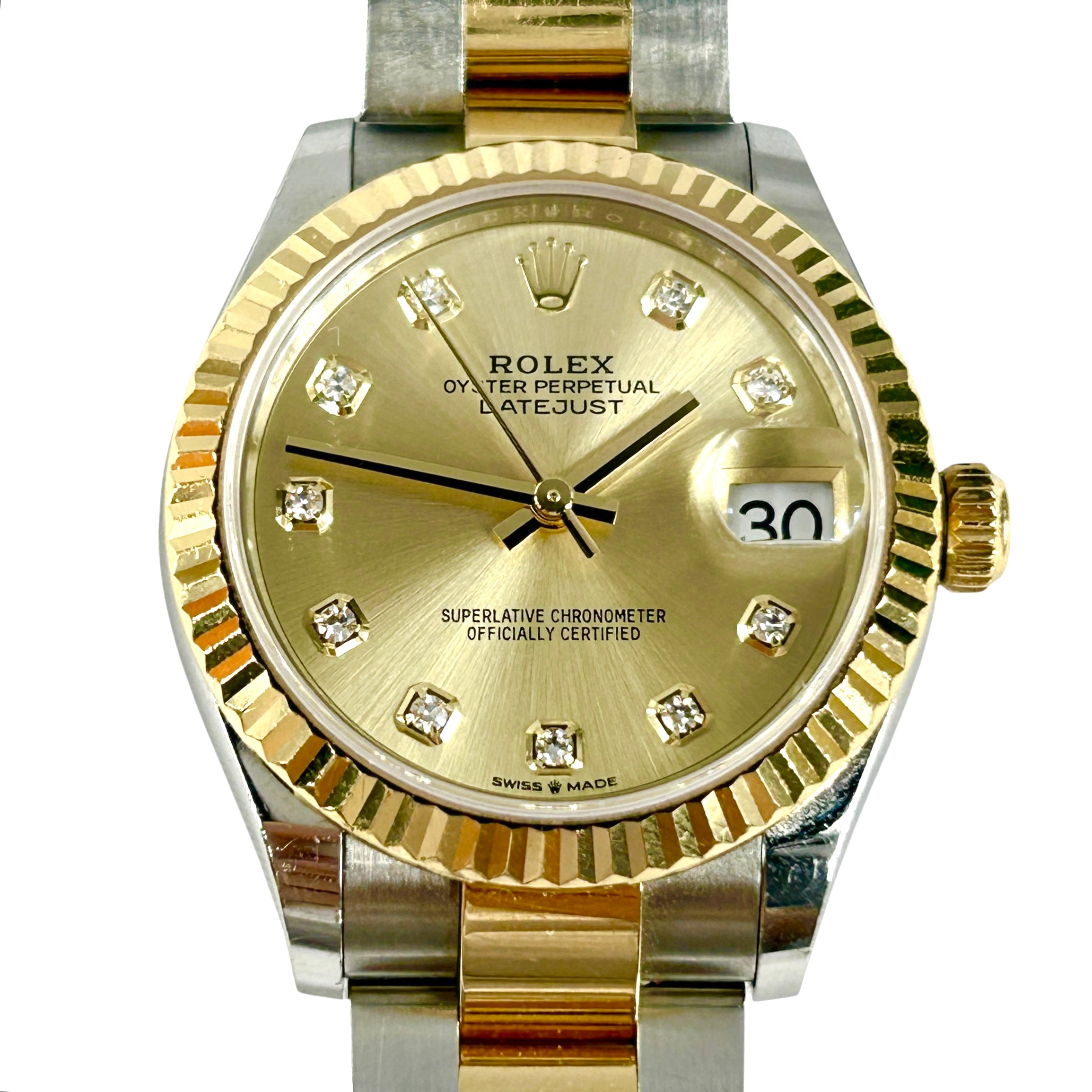 Datejust Stainless Steel and Yellow Gold Ladies Watch