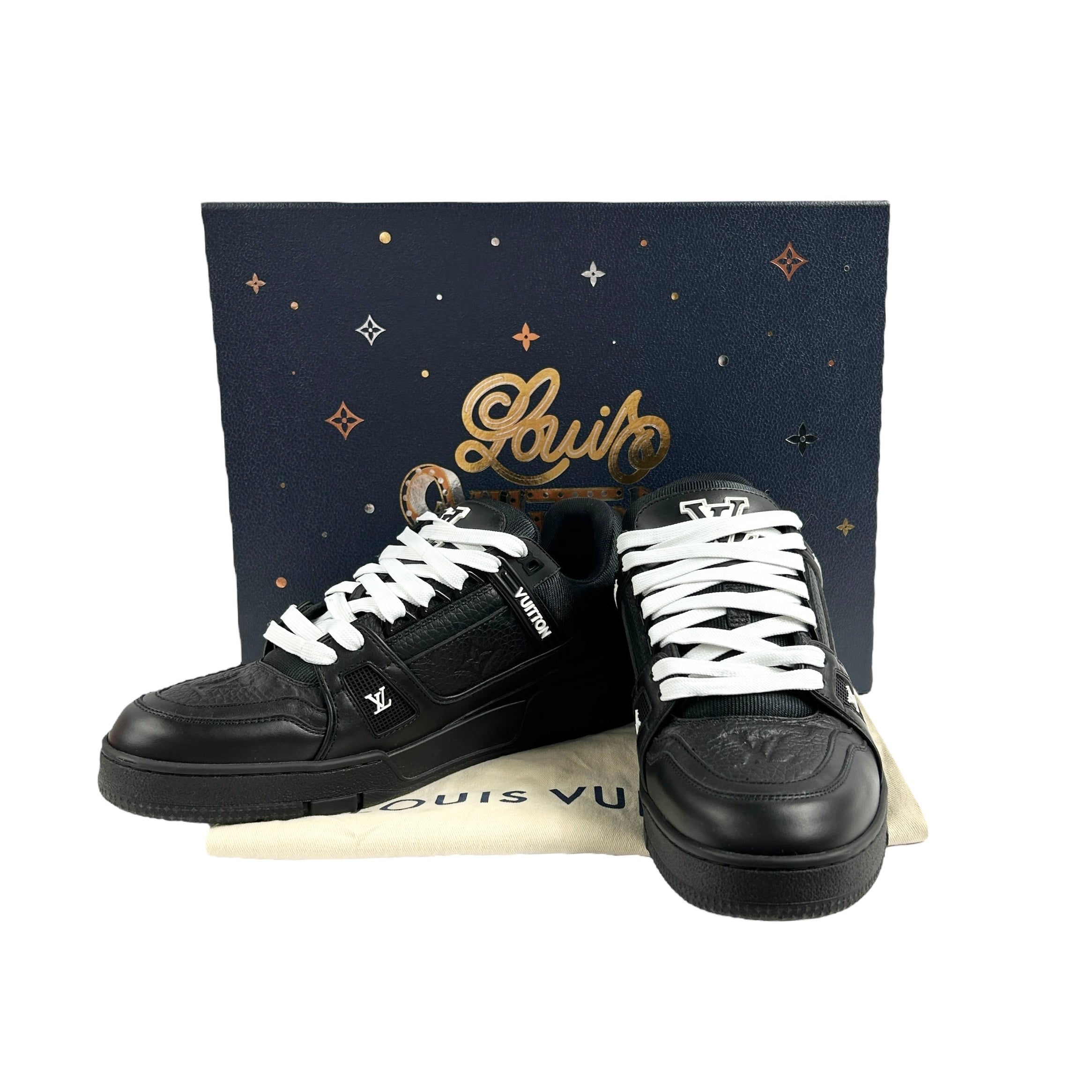 Men’s Black Trainer Sneakers