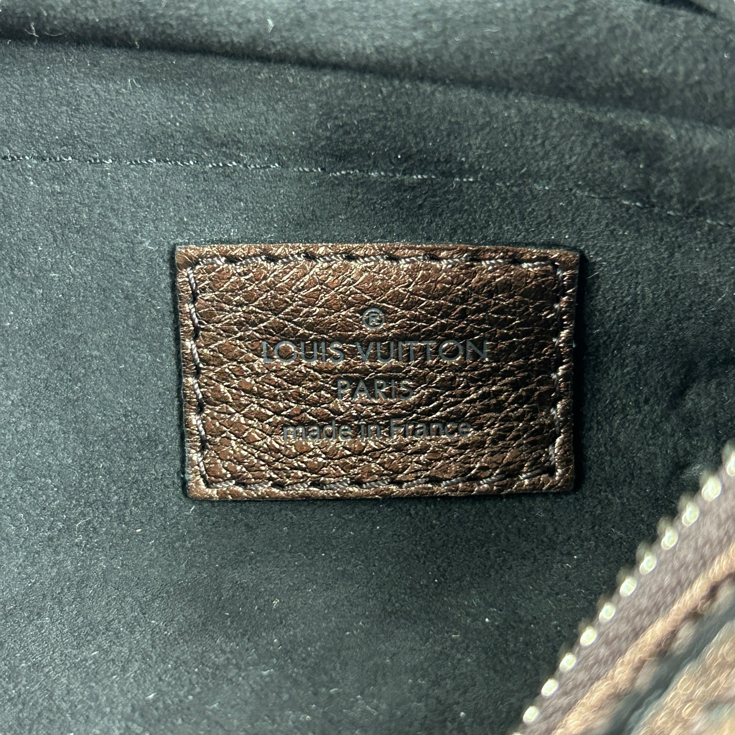 Metallic Mordore Monogram Mahina Leather XS Bag w/SHW