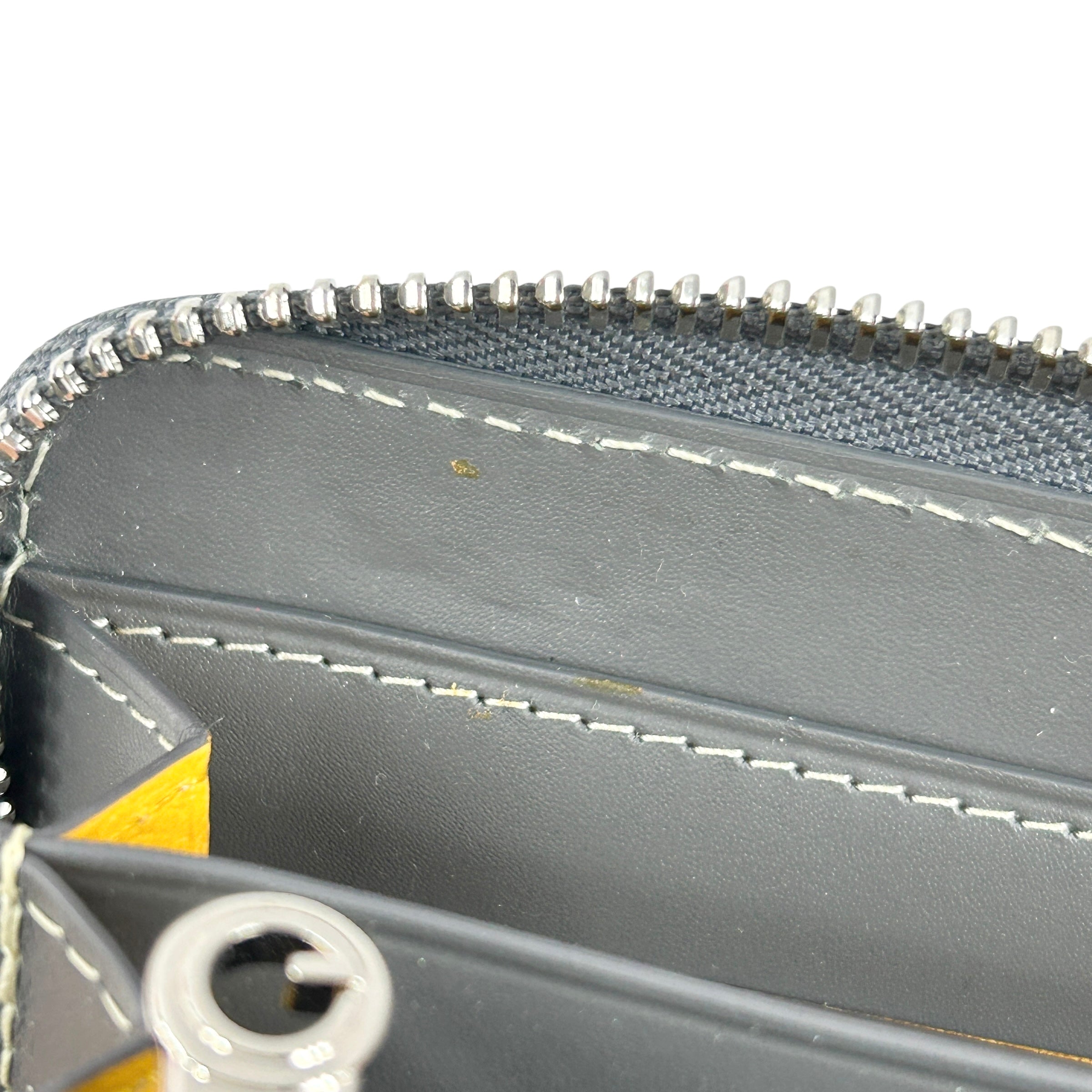 Grey Matignon GM Zippy Wallet w/SHW