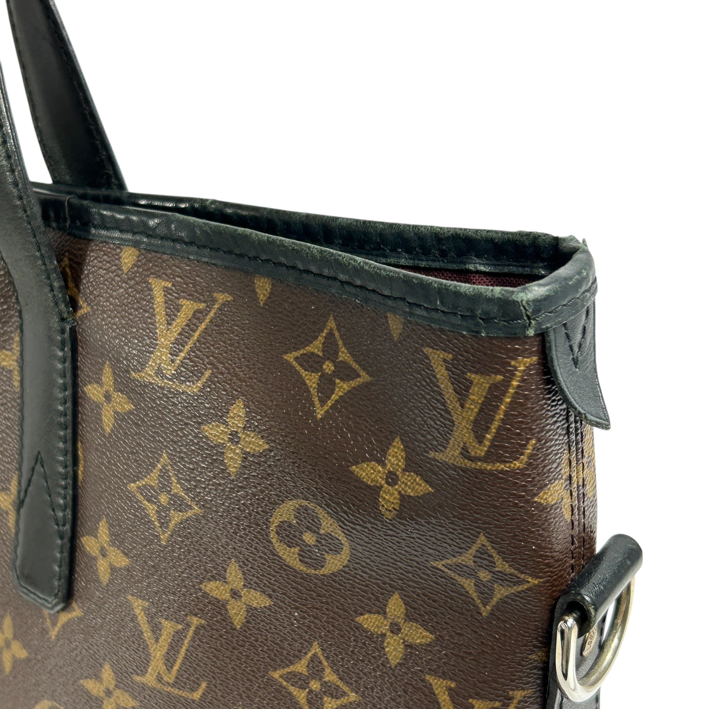 Monogram Coated Canvas Davis Tote