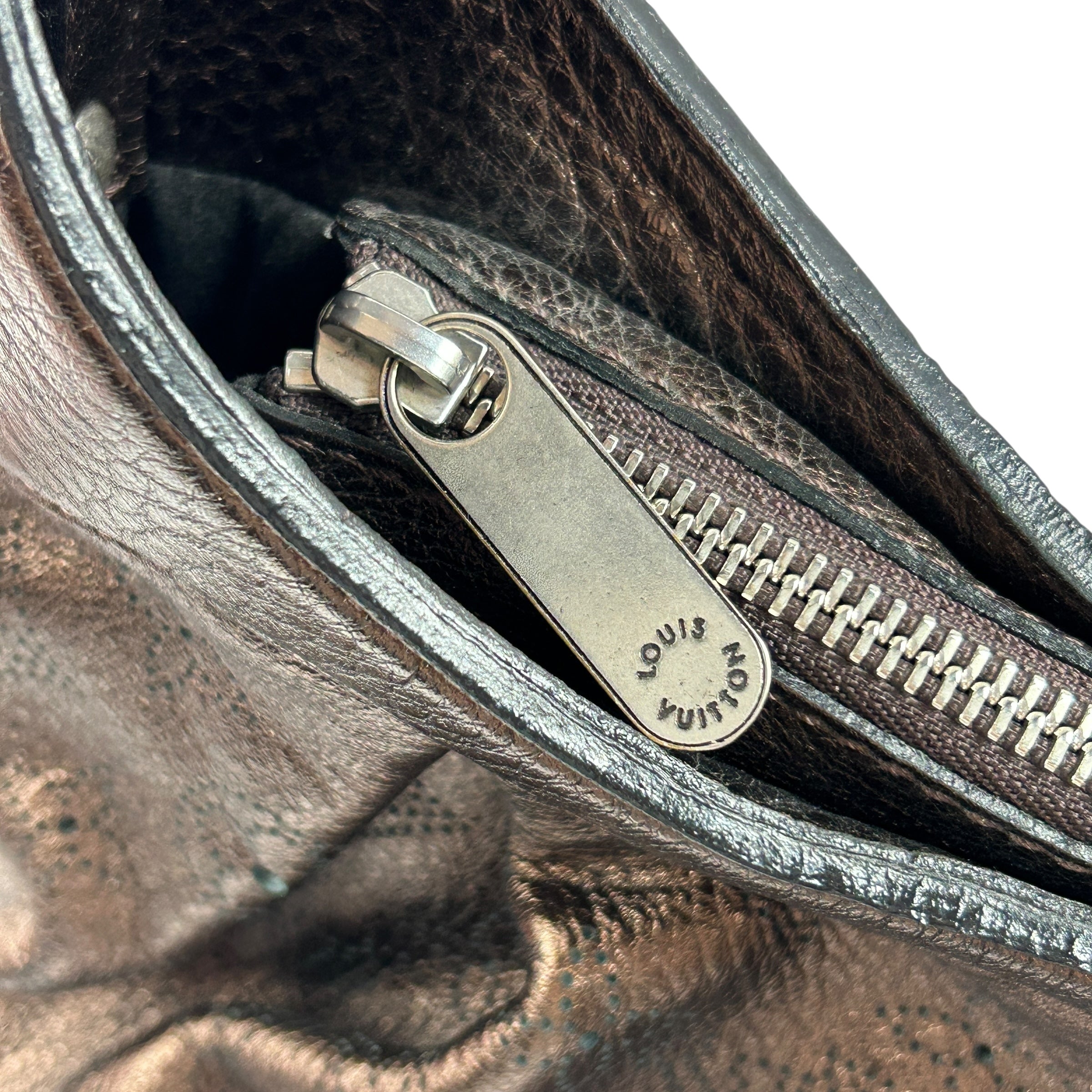 Metallic Mordore Monogram Mahina Leather XS Bag w/SHW