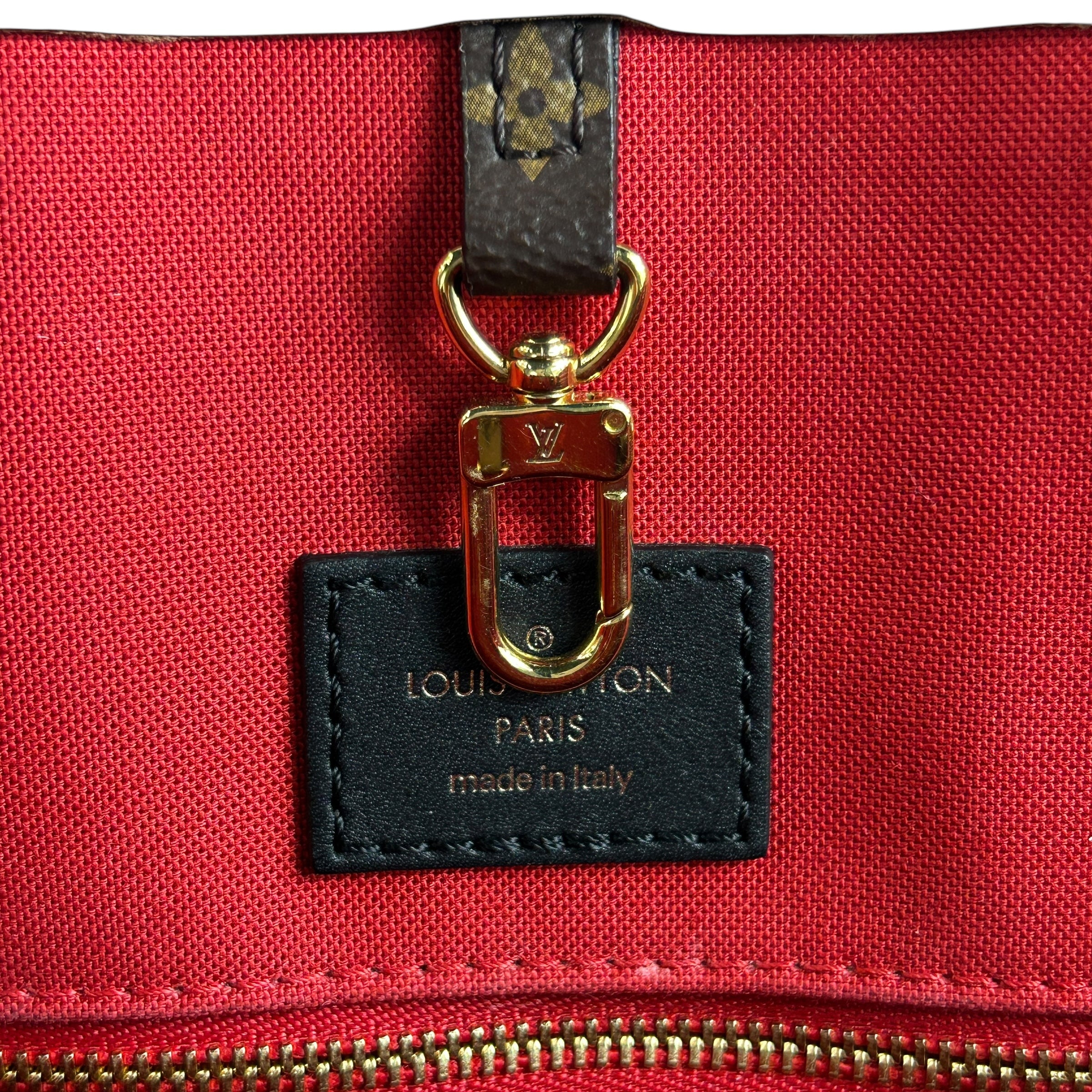 Reverse Monogram OnTheGo GM Tote w/GHW