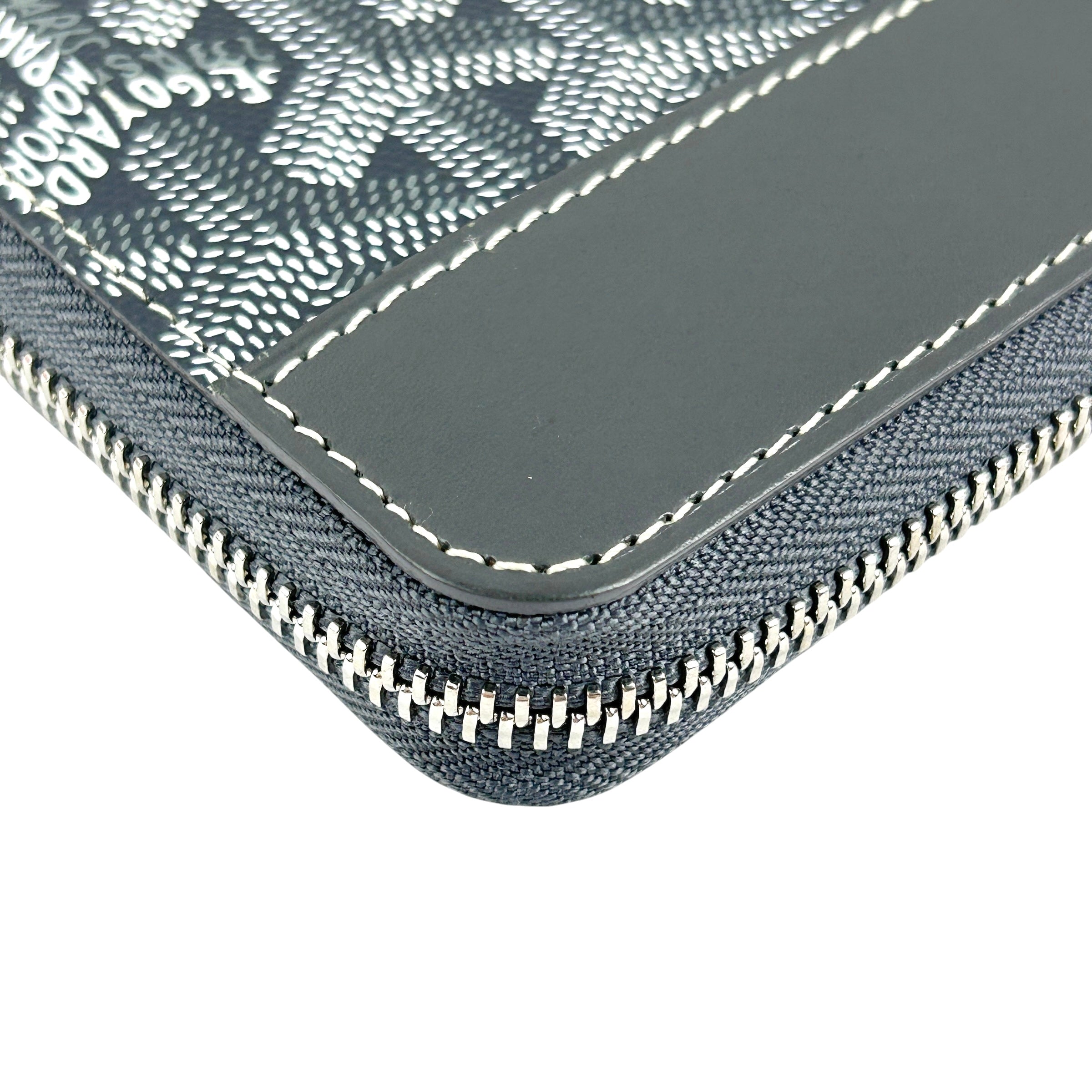 Grey Matignon GM Zippy Wallet w/SHW