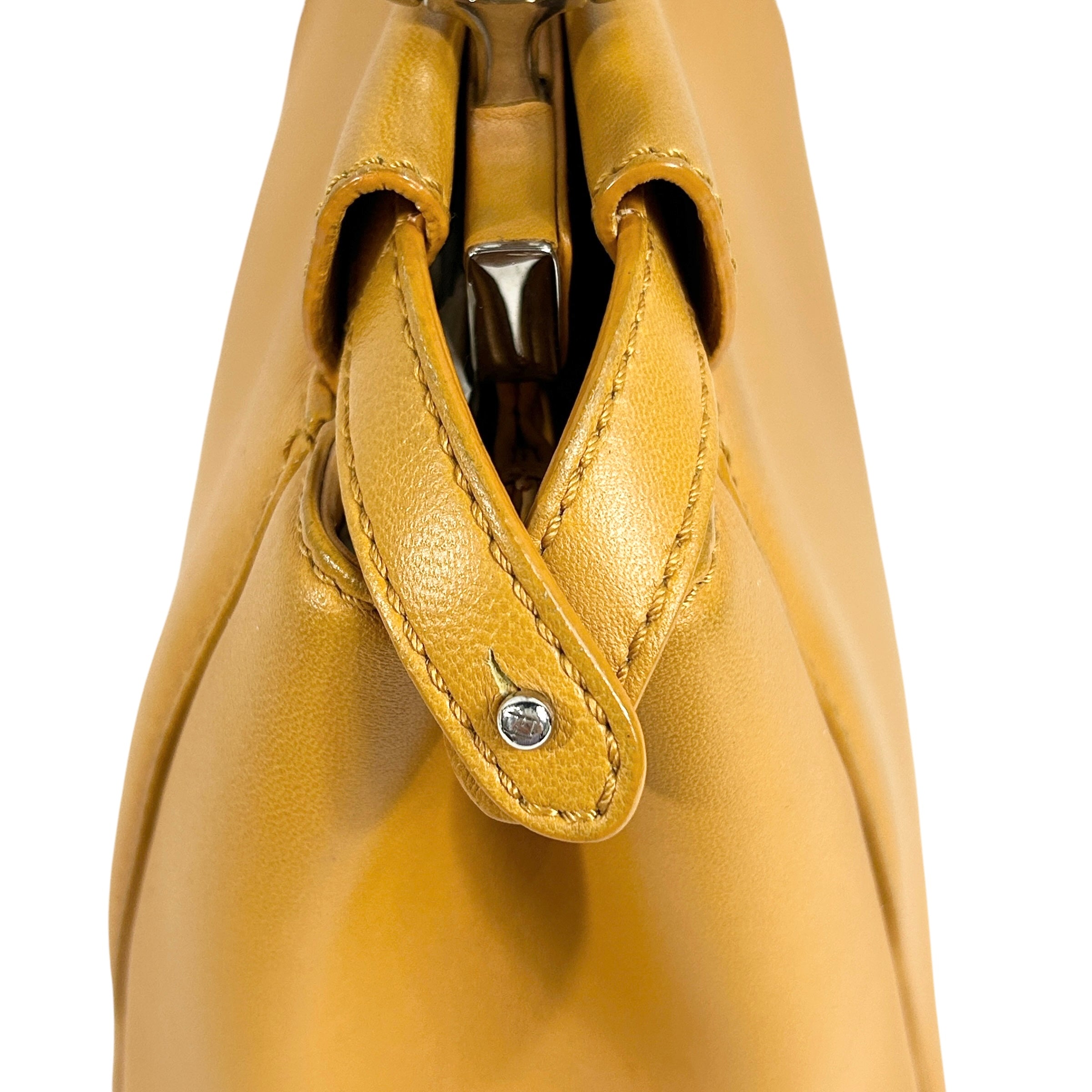 Mustard Yellow Nappa Mini Peekaboo w/SHW