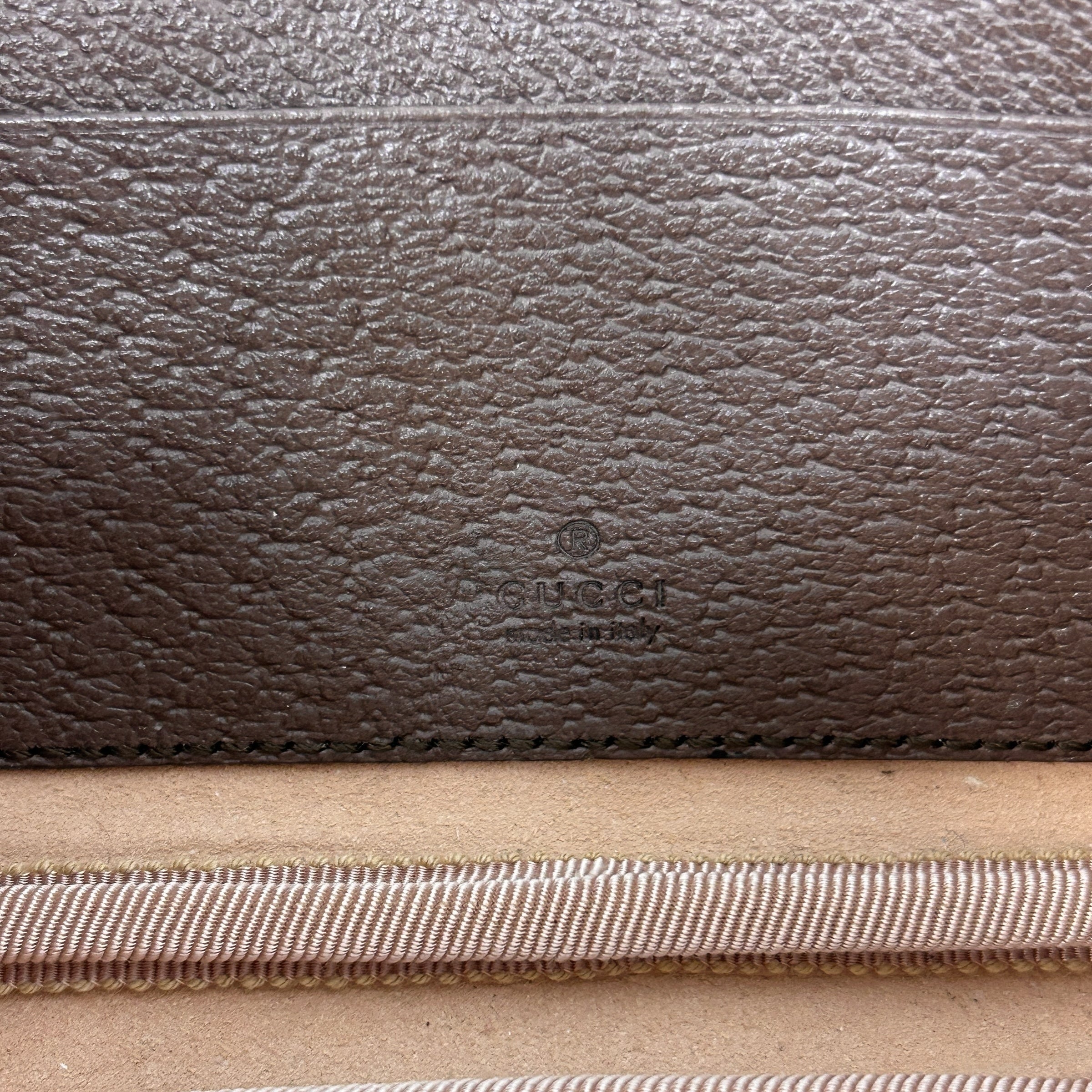 Beige/Ebony Supreme GG Coated Canvas Vintage Web Ophidia Mini Crossbody Bag w/GHW