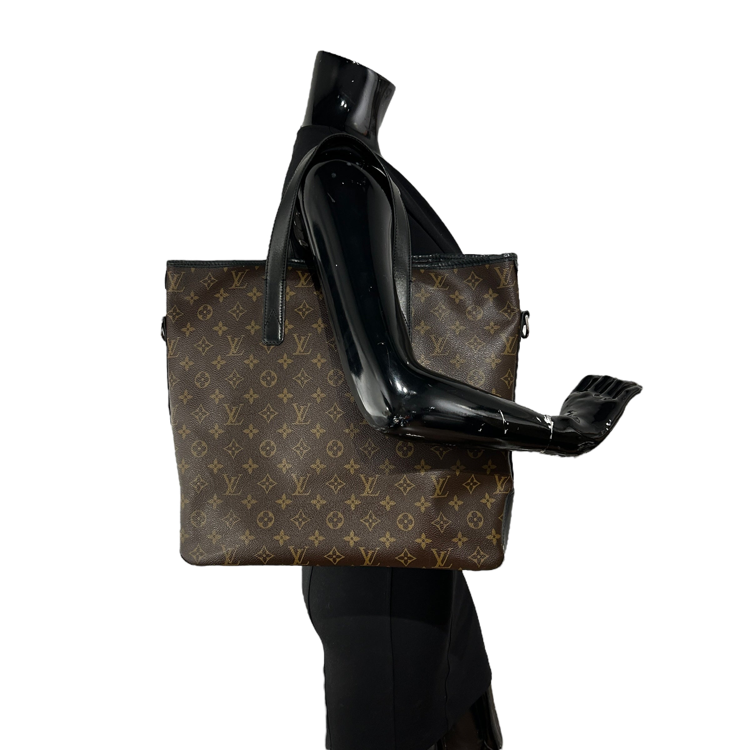 Monogram Coated Canvas Davis Tote