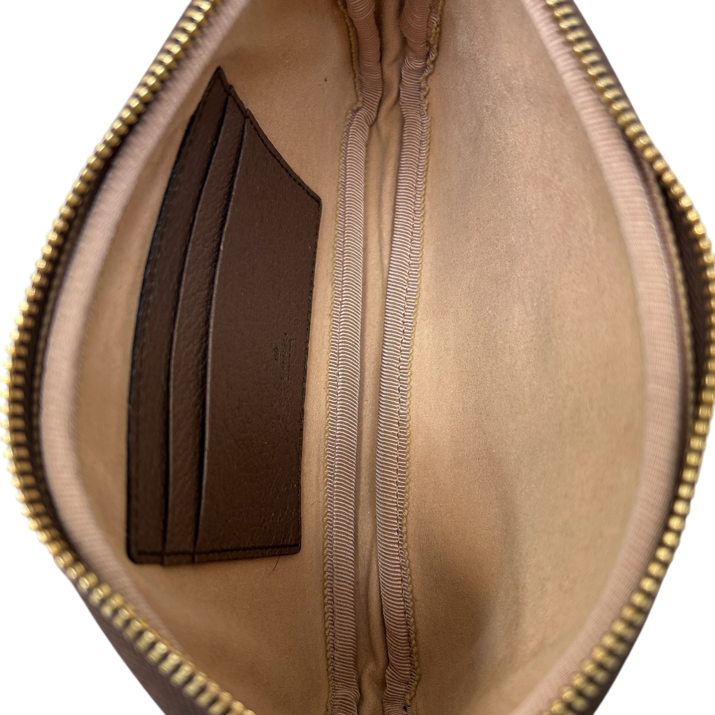 Beige/Ebony Supreme GG Coated Canvas Vintage Web Ophidia Mini Crossbody Bag w/GHW