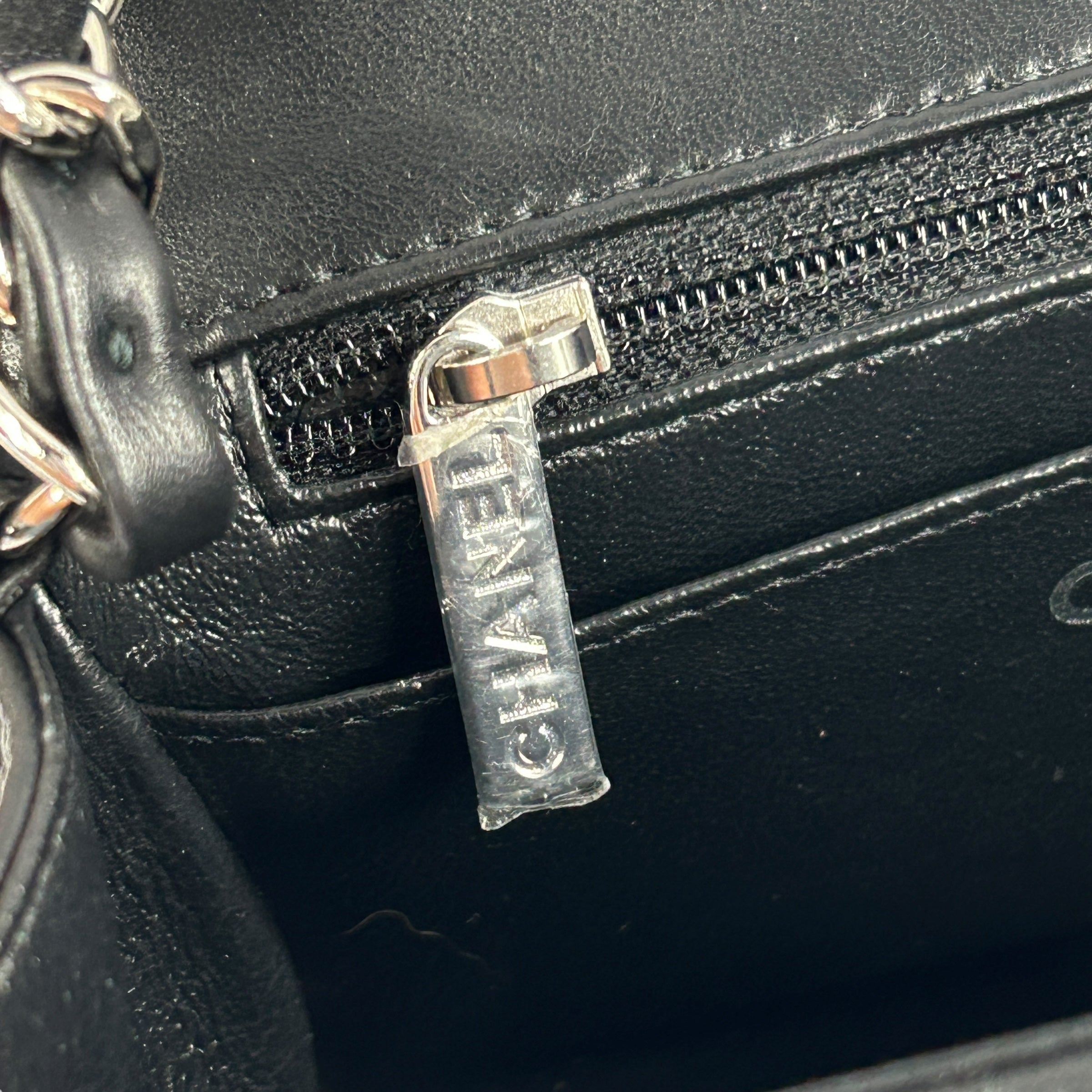 Black Quilted Lambskin Leather Classic Square Mini Flap Bag