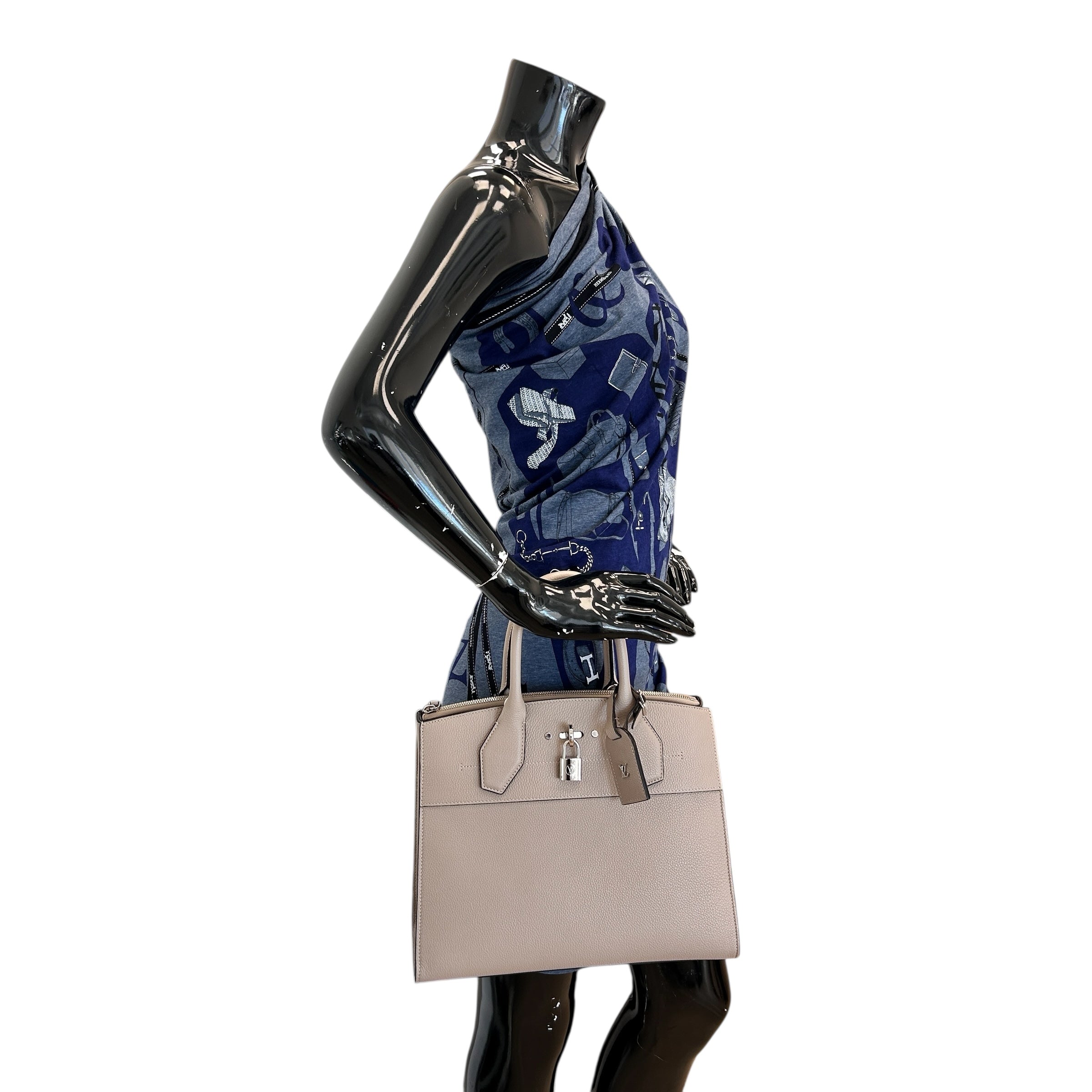 Galet Gray Calfskin Steamer MM w/SHW