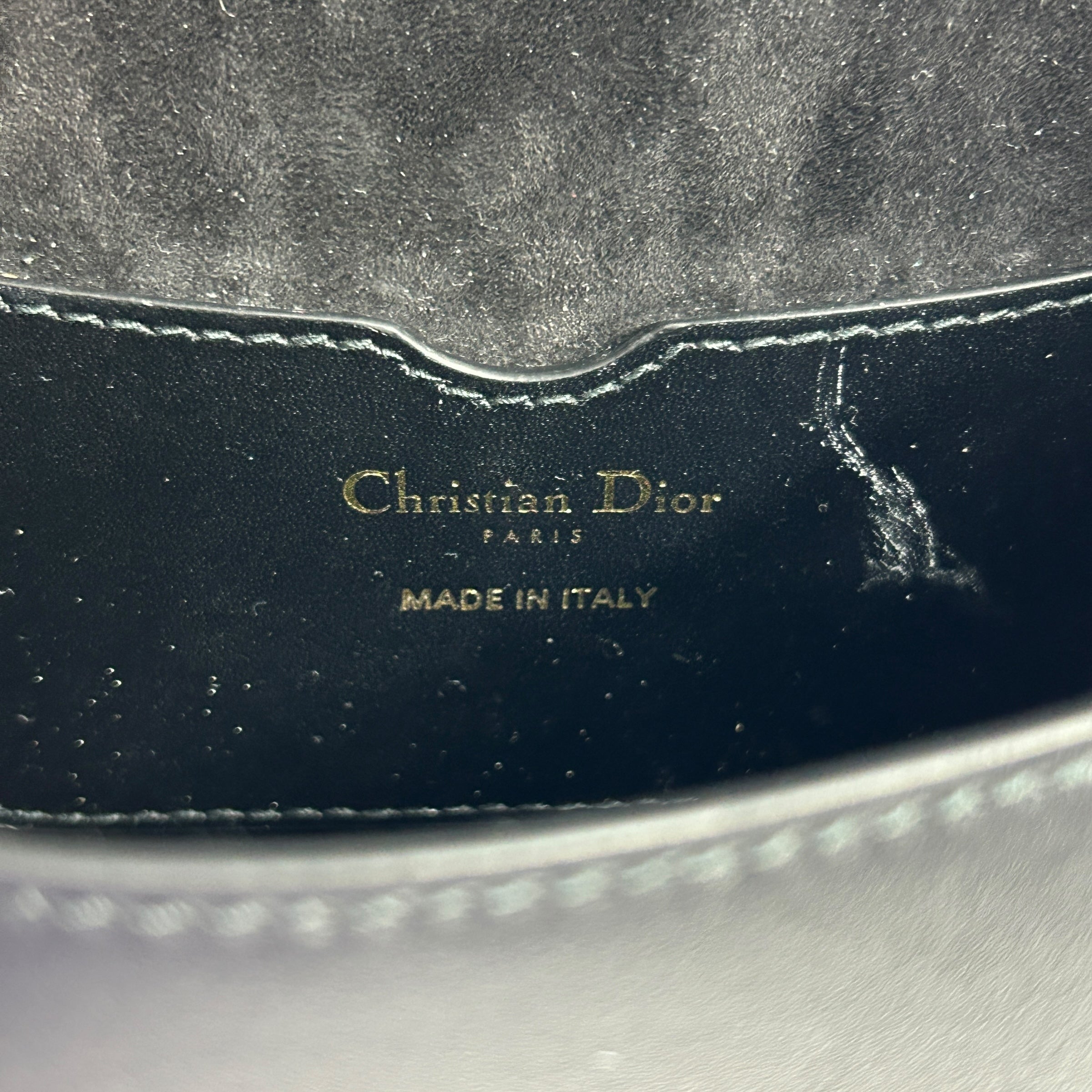 Black Calfskin Leather Medium Bobby Bag w/GHW