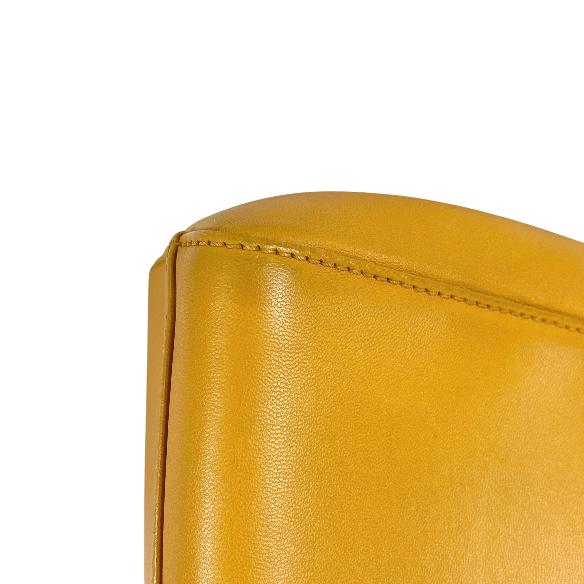 Mustard Yellow Nappa Mini Peekaboo w/SHW