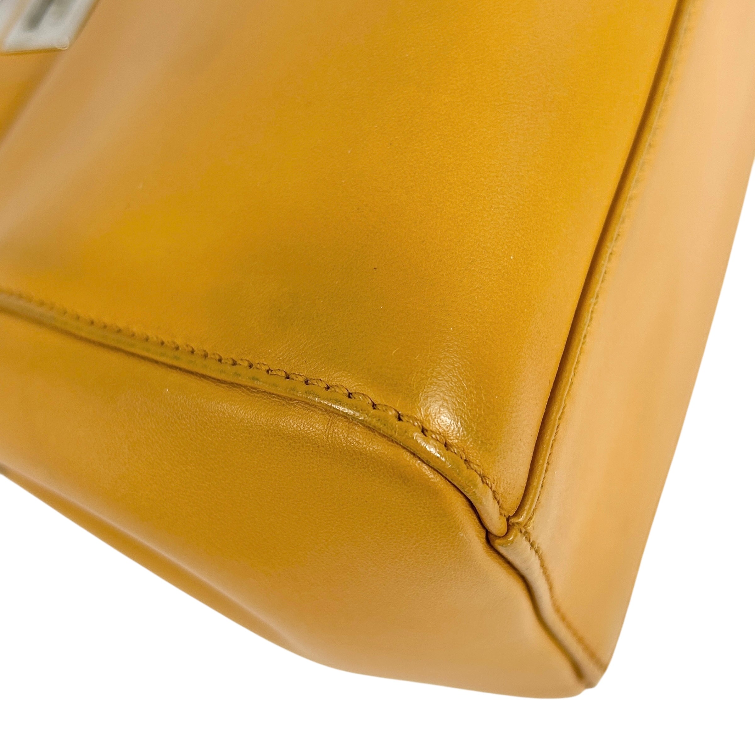 Mustard Yellow Nappa Mini Peekaboo w/SHW