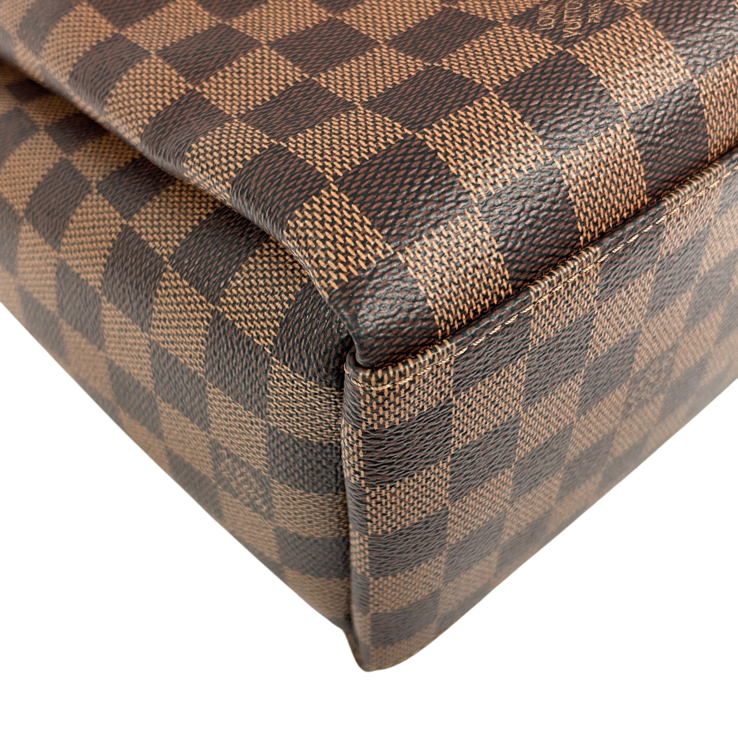 Black Monogram Canvas Odeon MM Tote Bag w/GHW