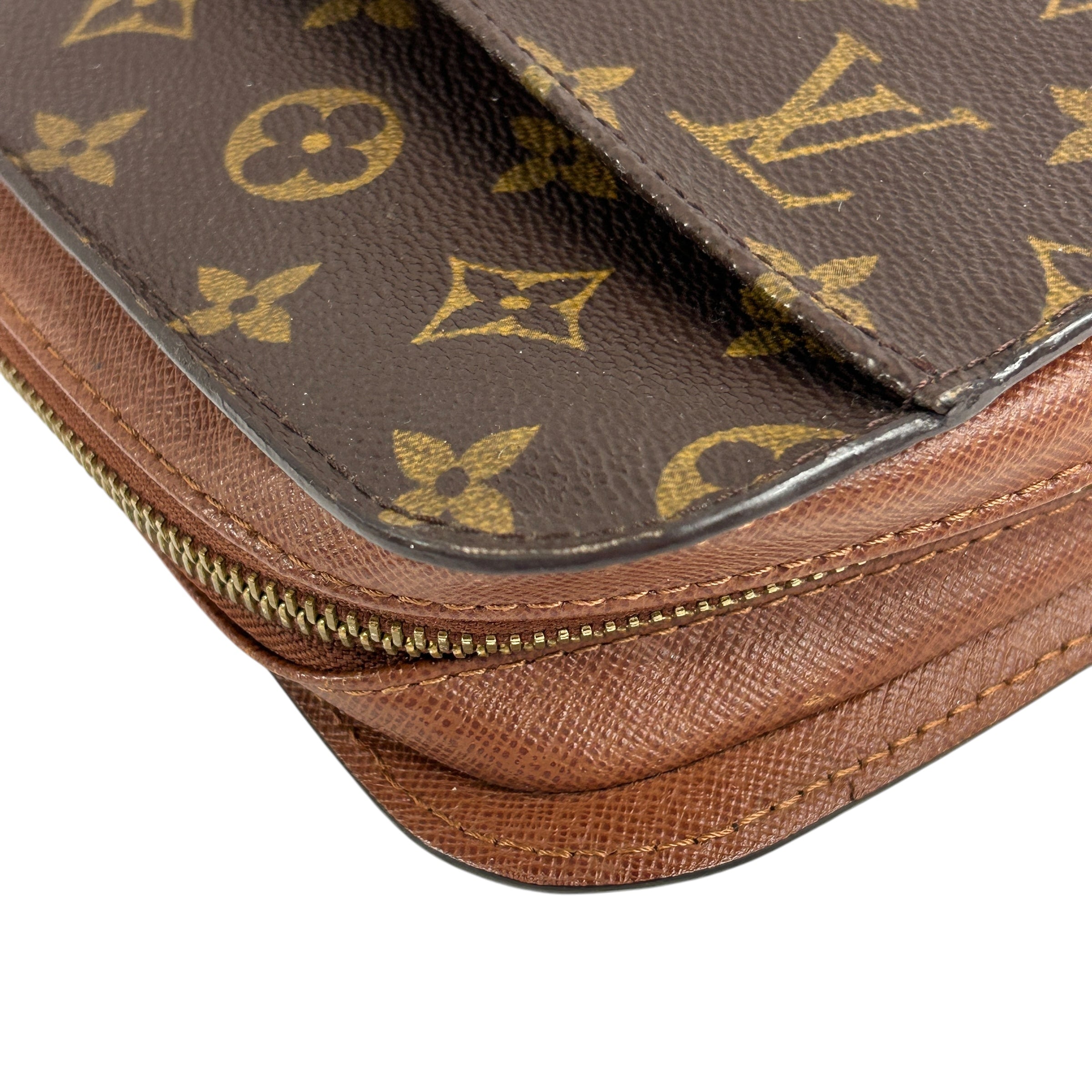 Vintage Monogram Canvas Pochette Orsay Clutch Bag w/GHW