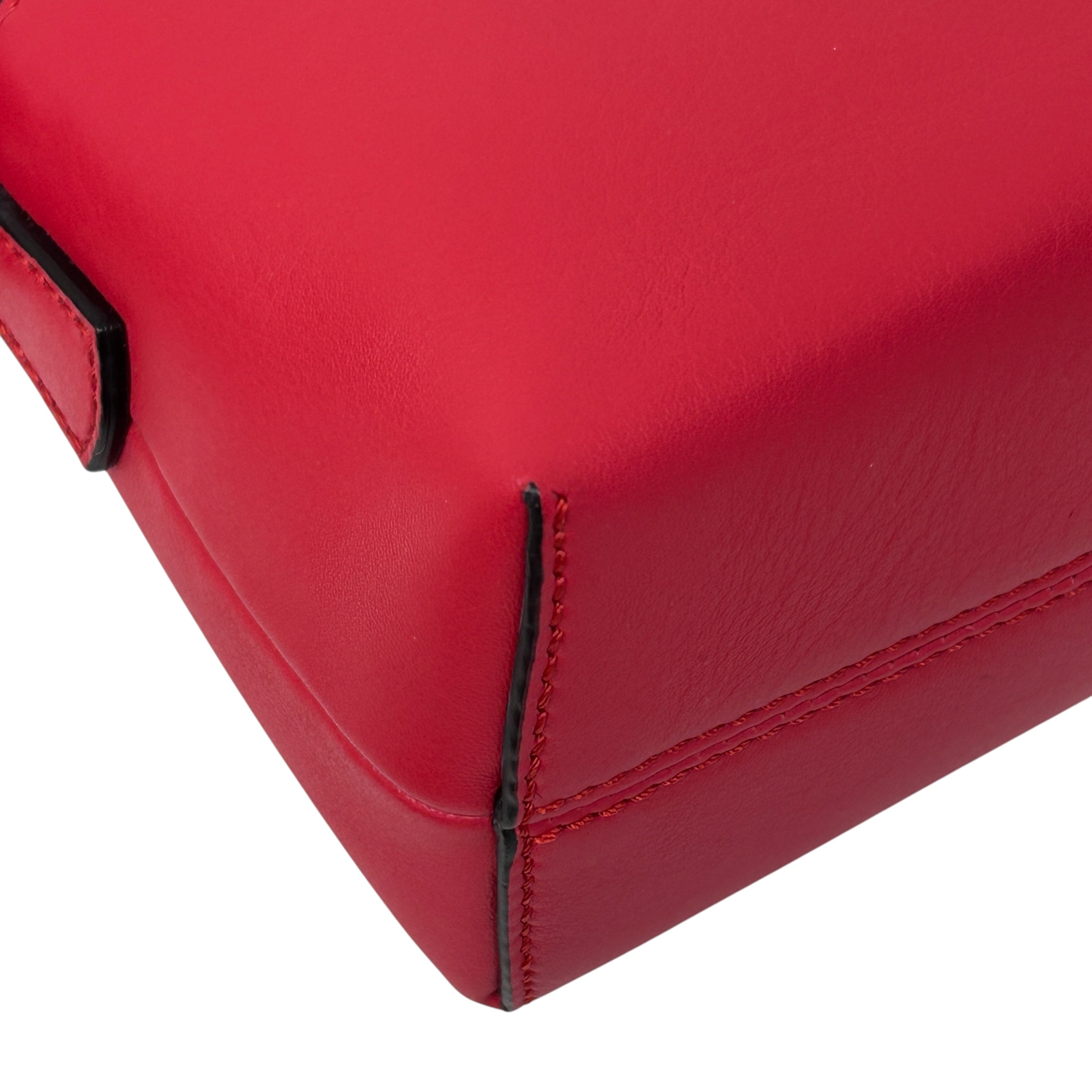 Red Mini Studded By The Way Bag w/SHW