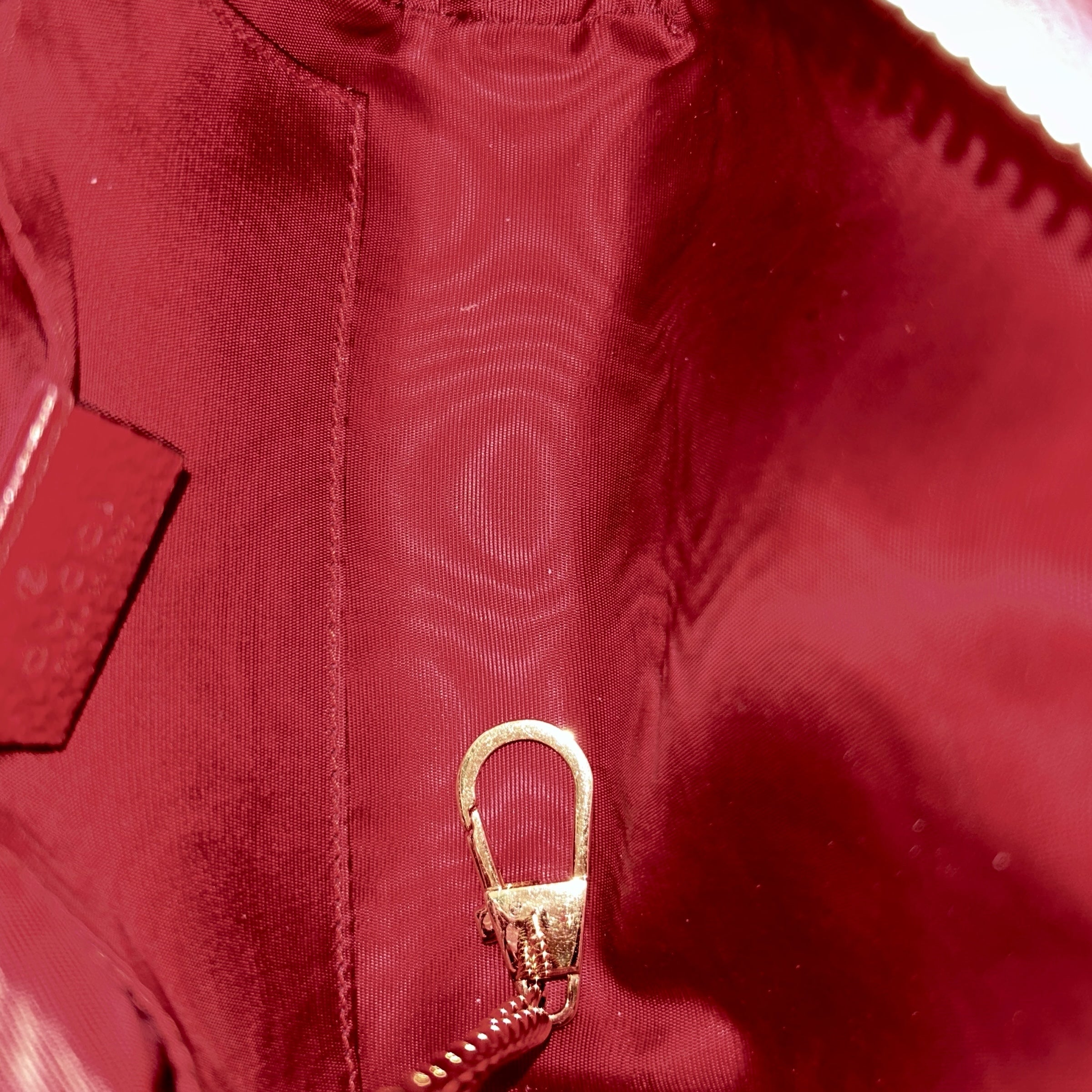 White/Blue/Red Stripe Canvas and Leather Mini Ophidia Crossbody Bag w/GHW