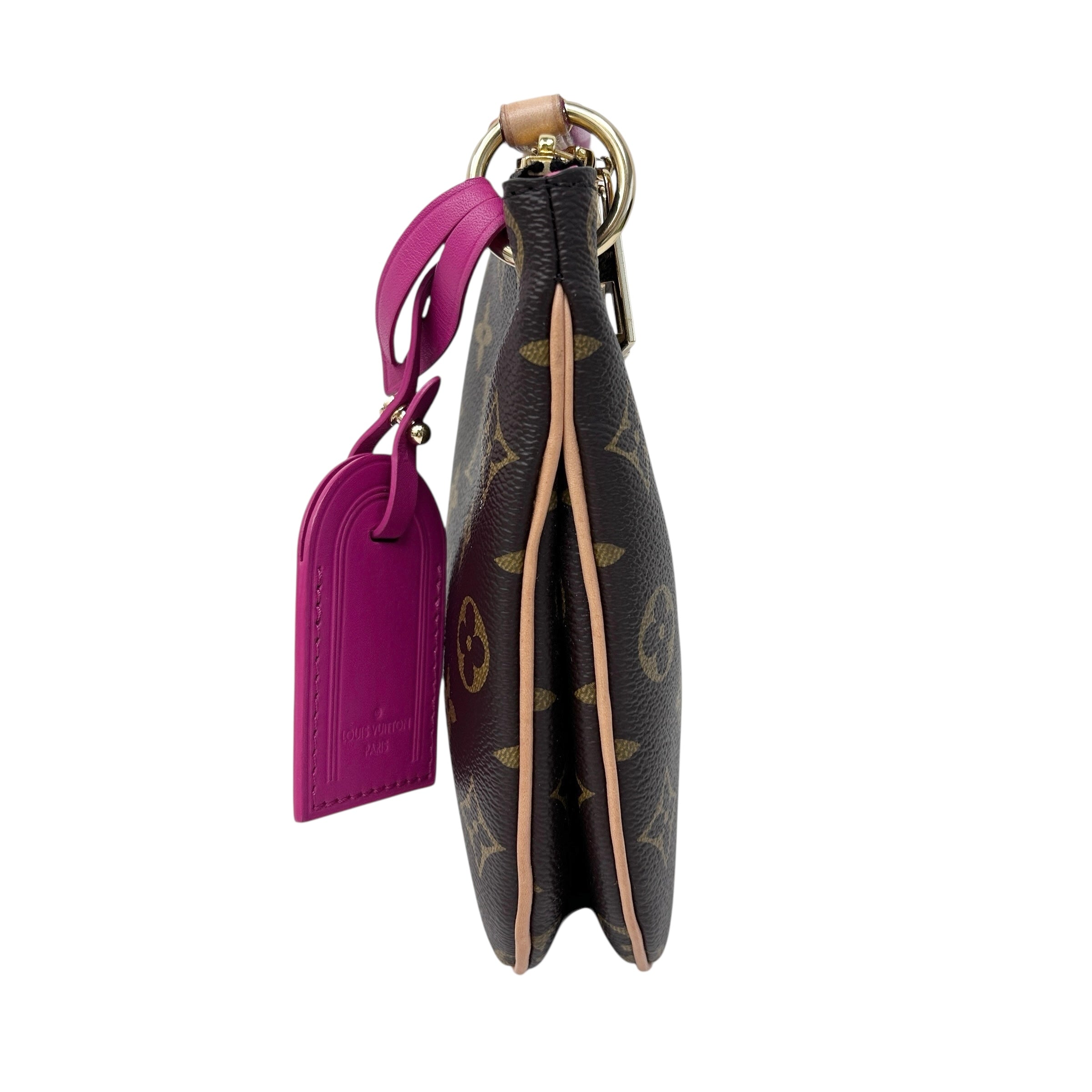 Orange/Fascia Monogram Canvas Loretta Bag w/GHW