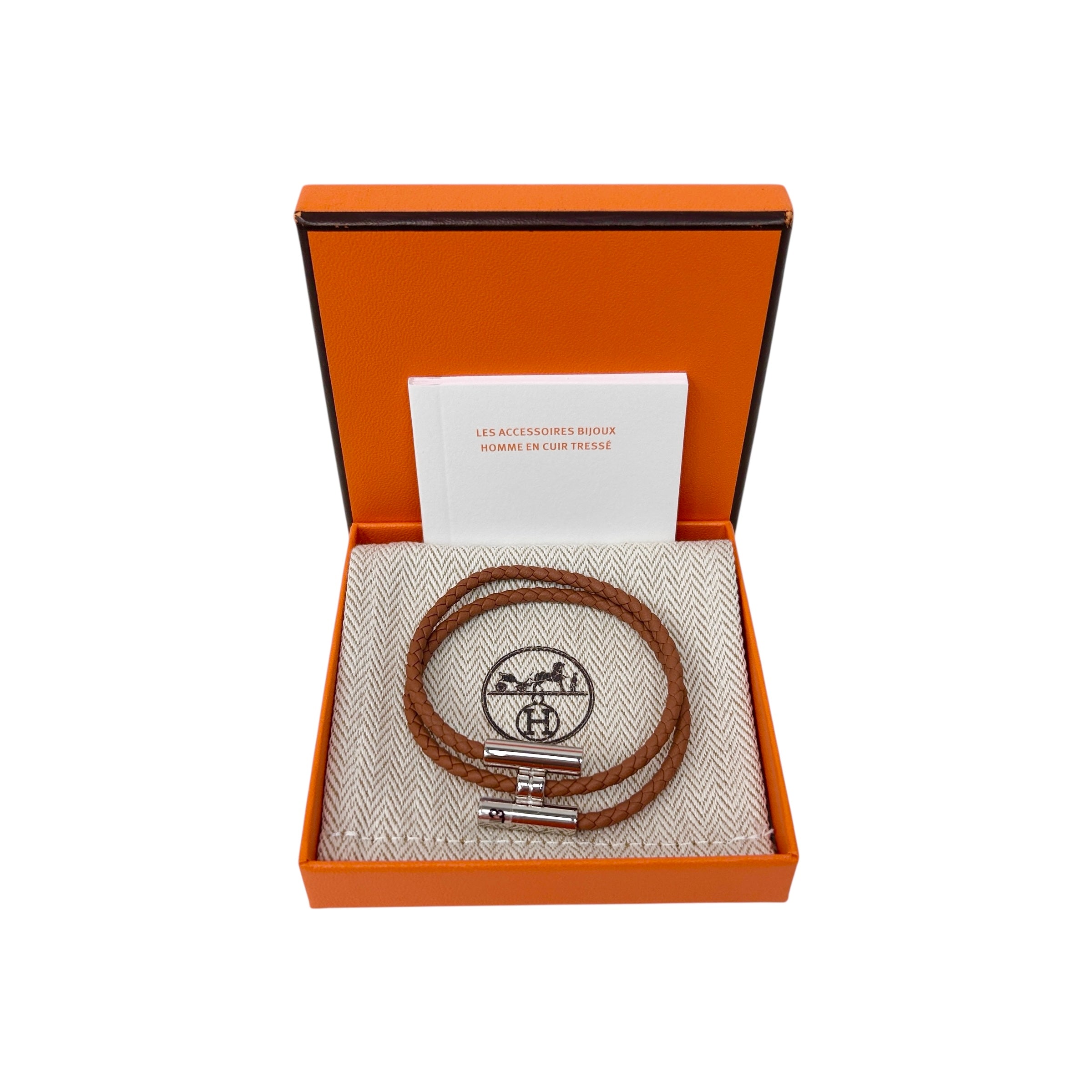 Gold Tournis Tresse Bracelet w/PHW