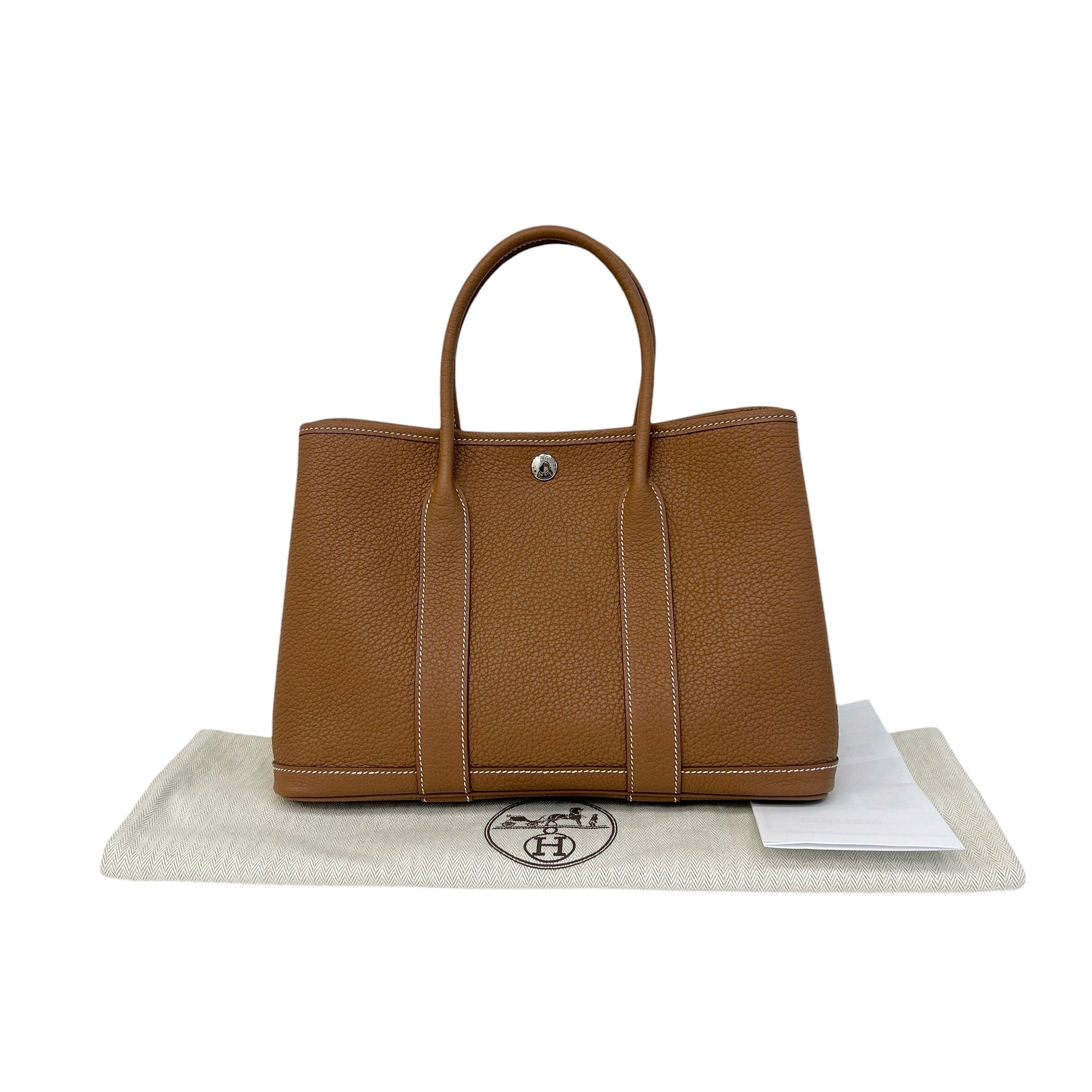 Gold Negonda Leather Garden Party TPM Bag - Haute Classics