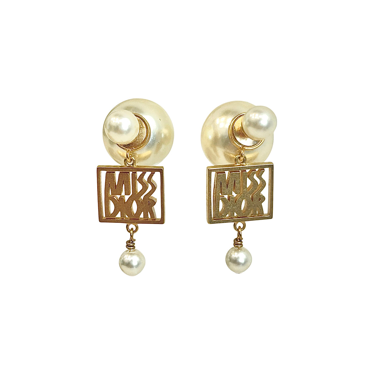 Miss Dior Tribal Pearl Earrings