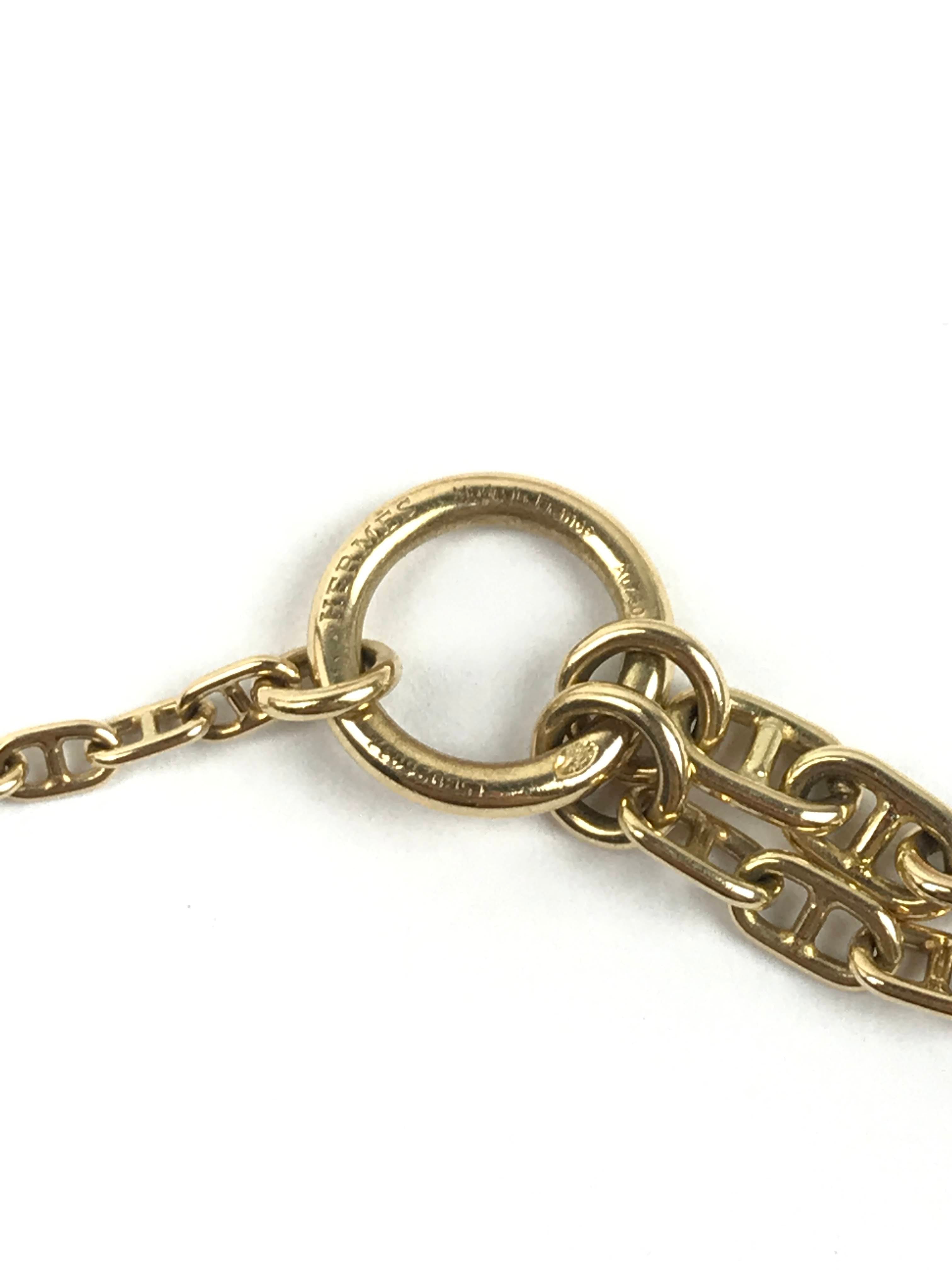 Chaine D’Ancre Enchainee 18K Gold & Diamond Necklace
