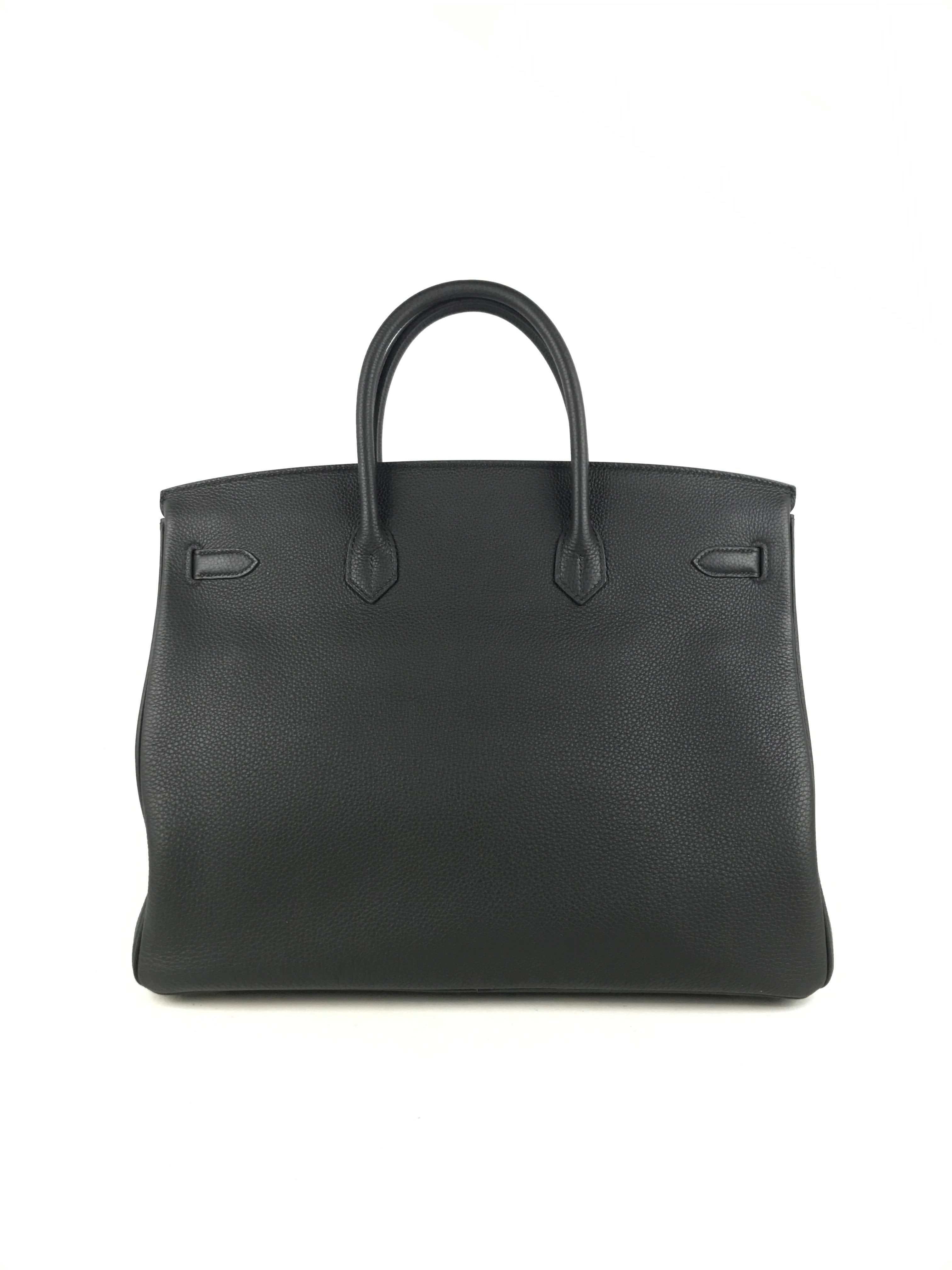 Black Togo Birkin 40 W/GHW