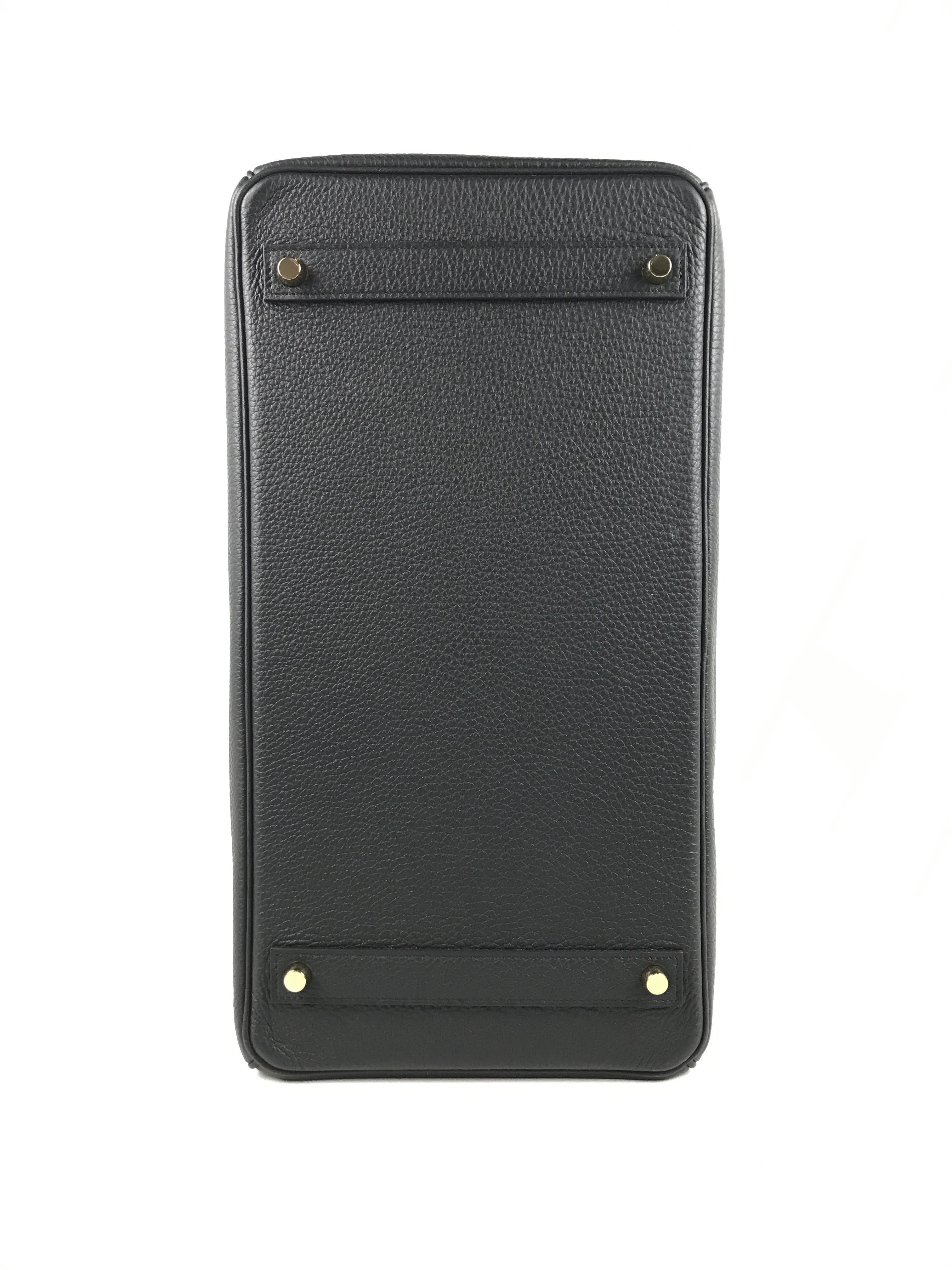 Black Togo Birkin 40 W/GHW