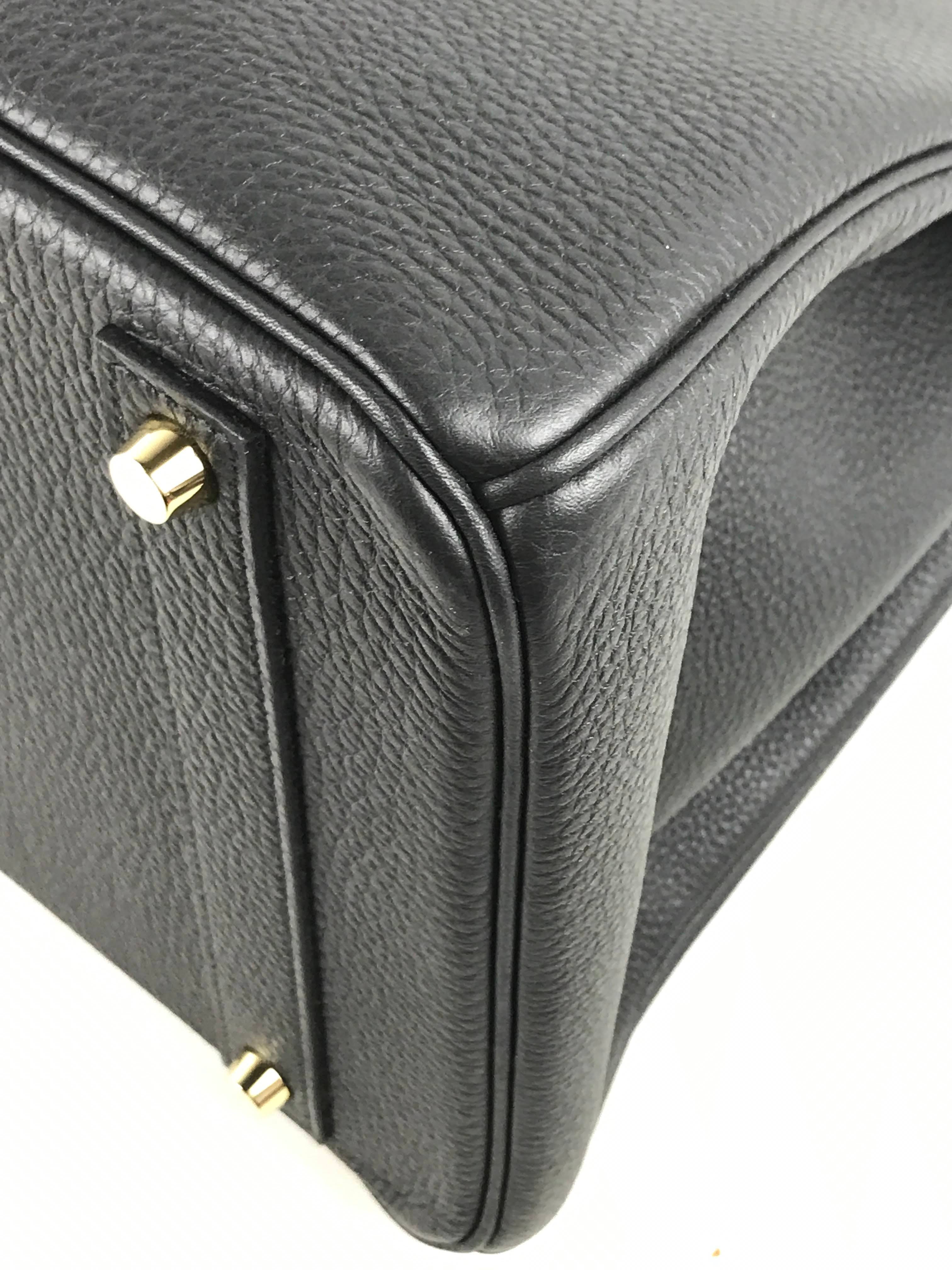 Black Togo Birkin 40 W/GHW