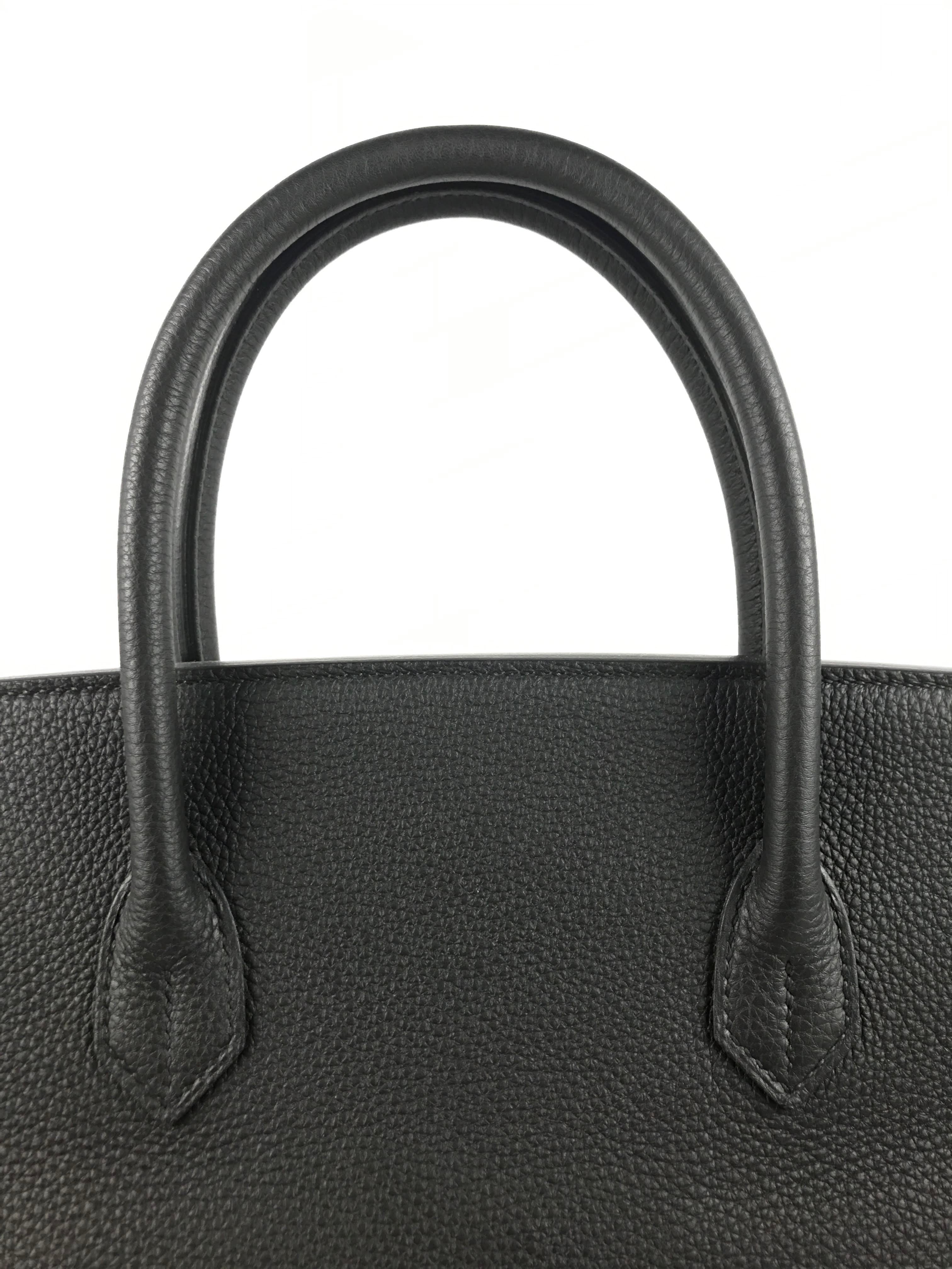 Black Togo Birkin 40 W/GHW