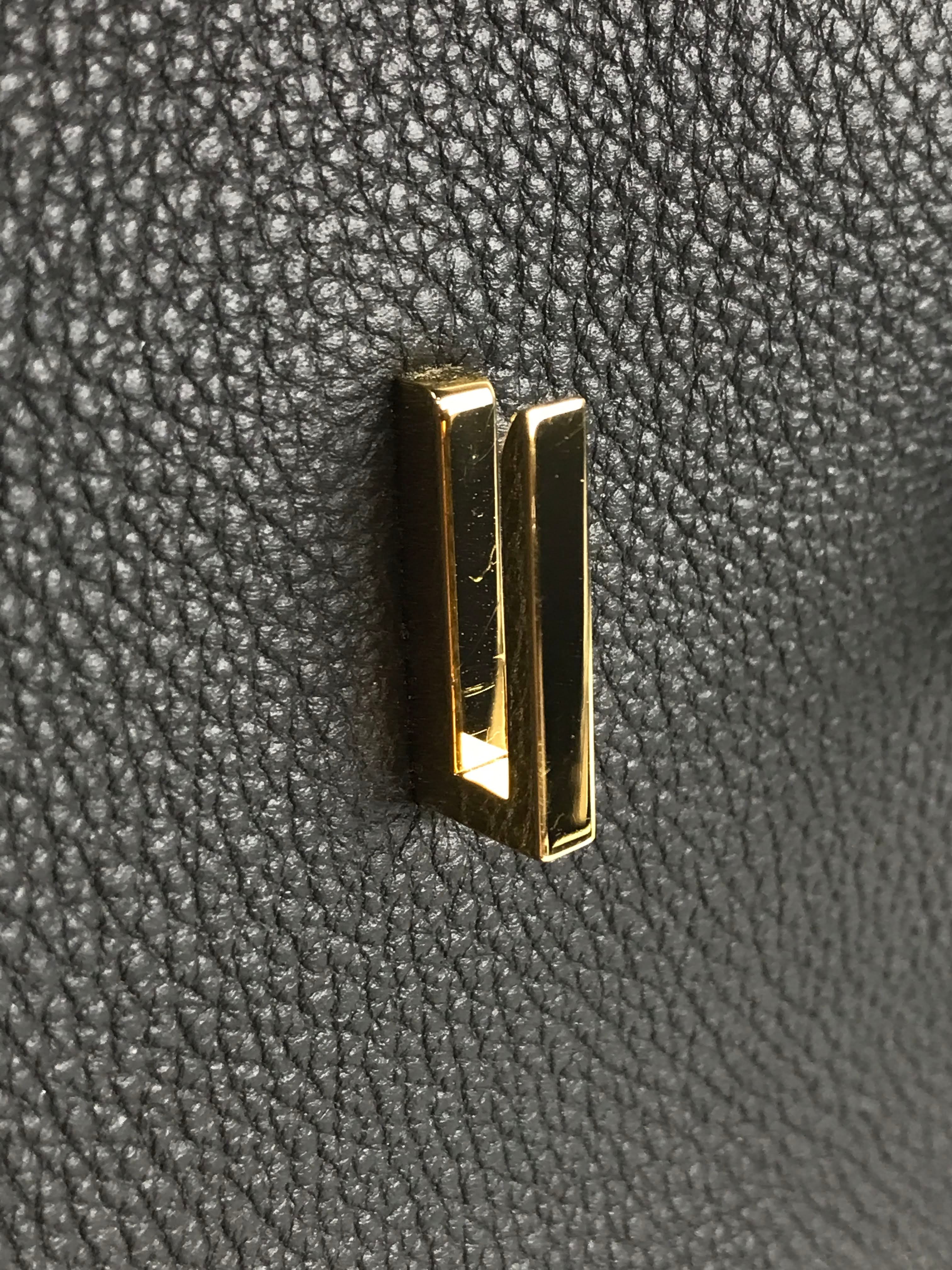 Black Togo Birkin 40 W/GHW