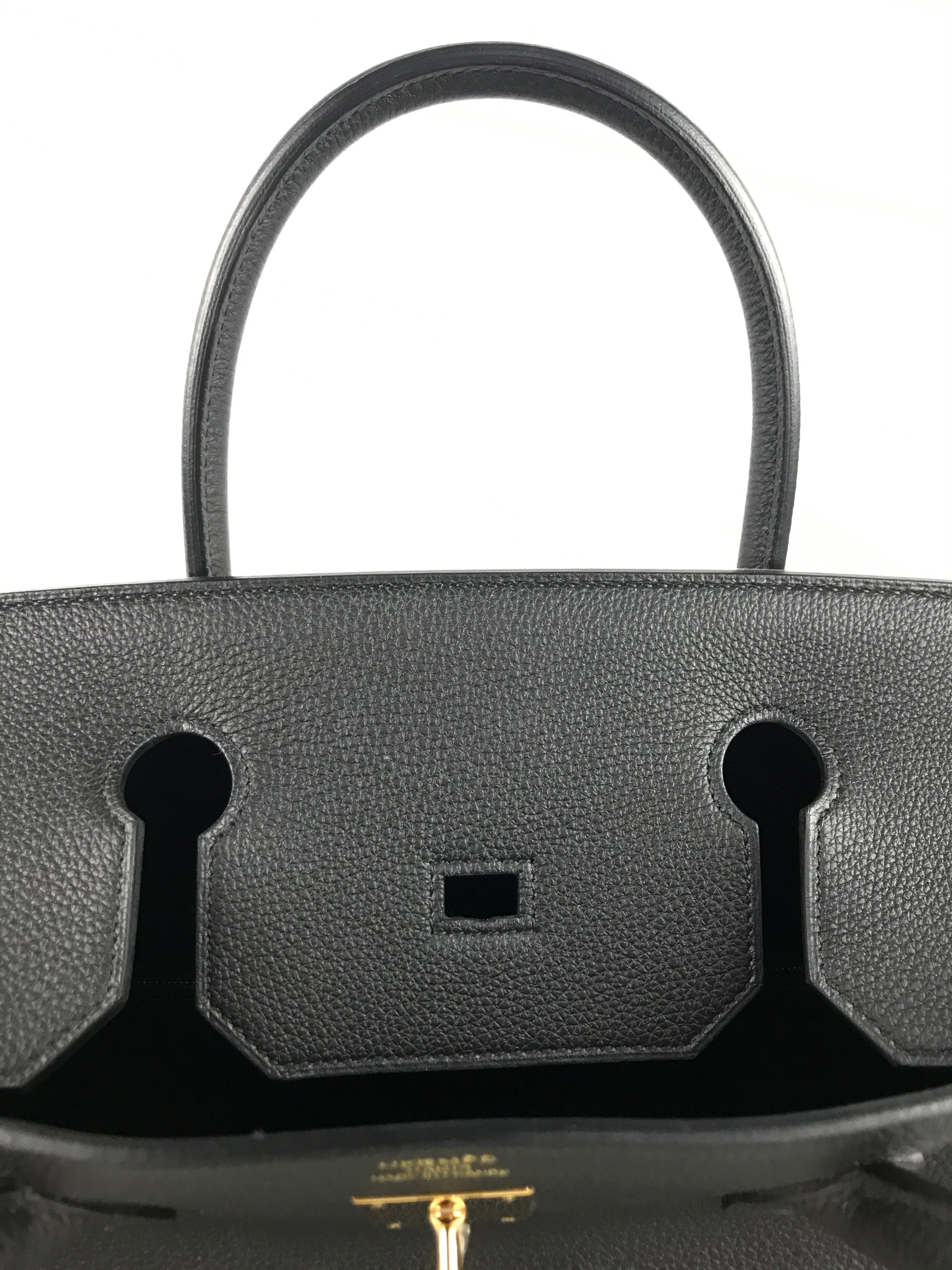 Black Togo Birkin 40 W/GHW