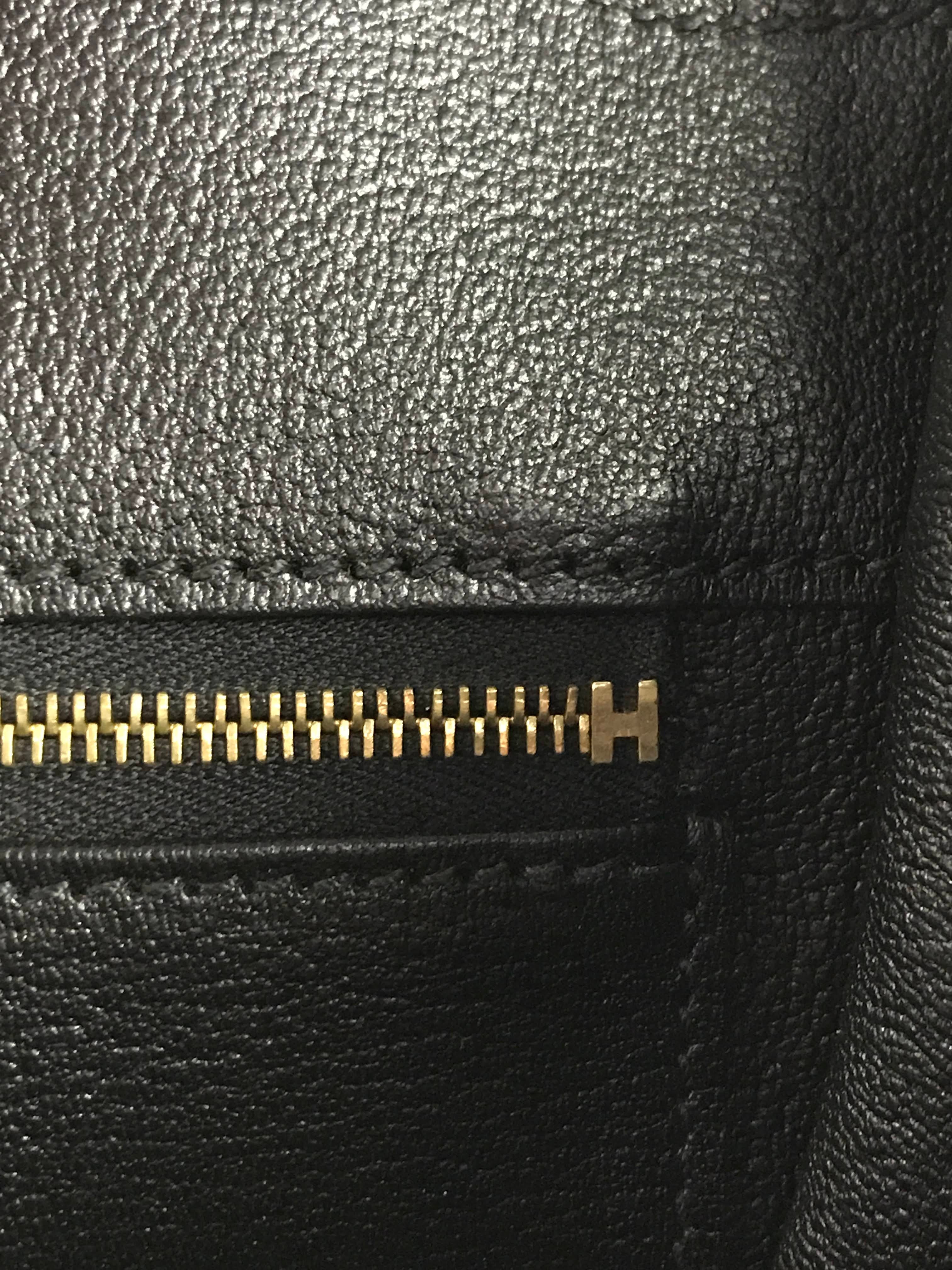 Black Togo Birkin 40 W/GHW