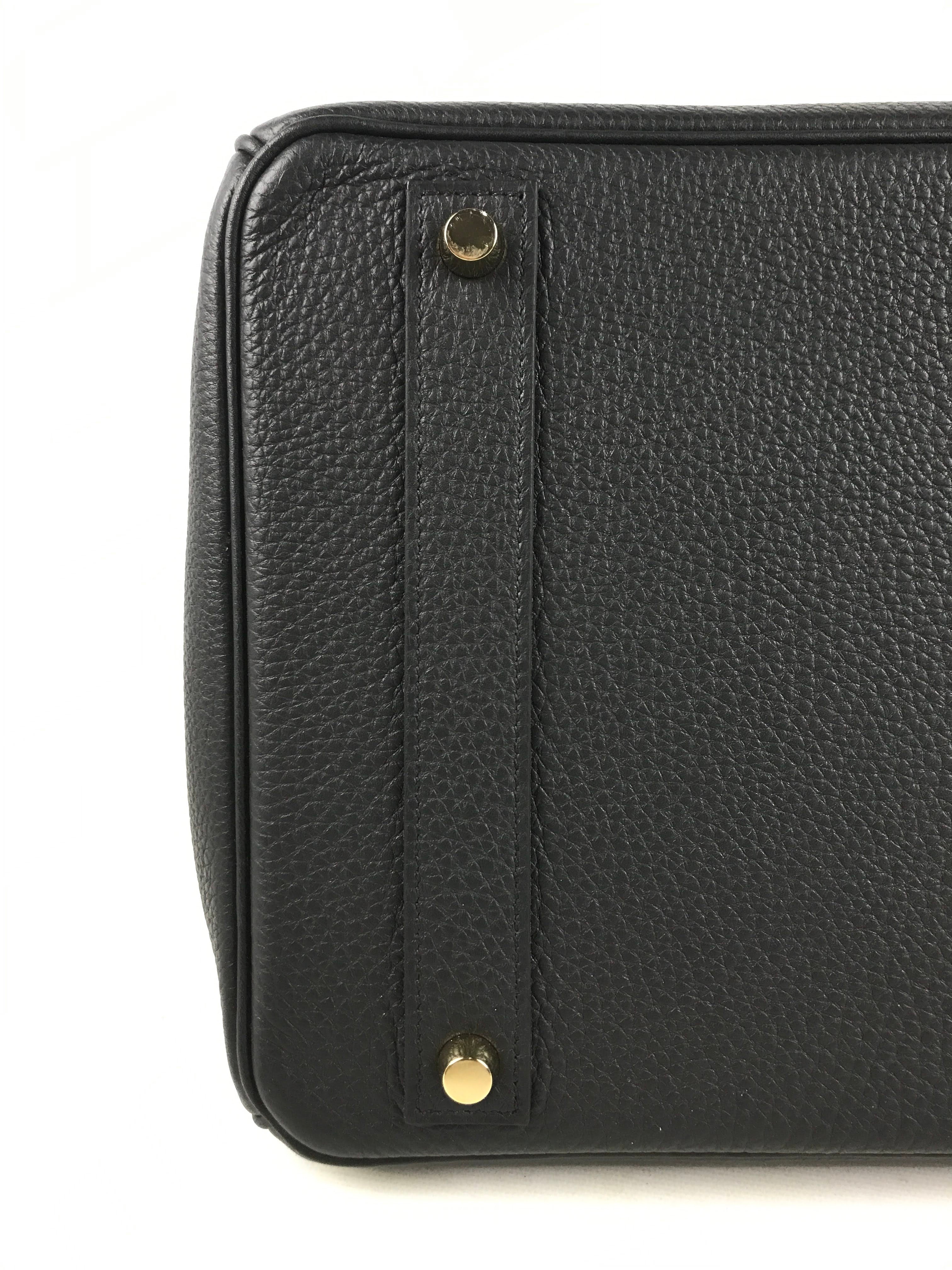 Black Togo Birkin 40 W/GHW