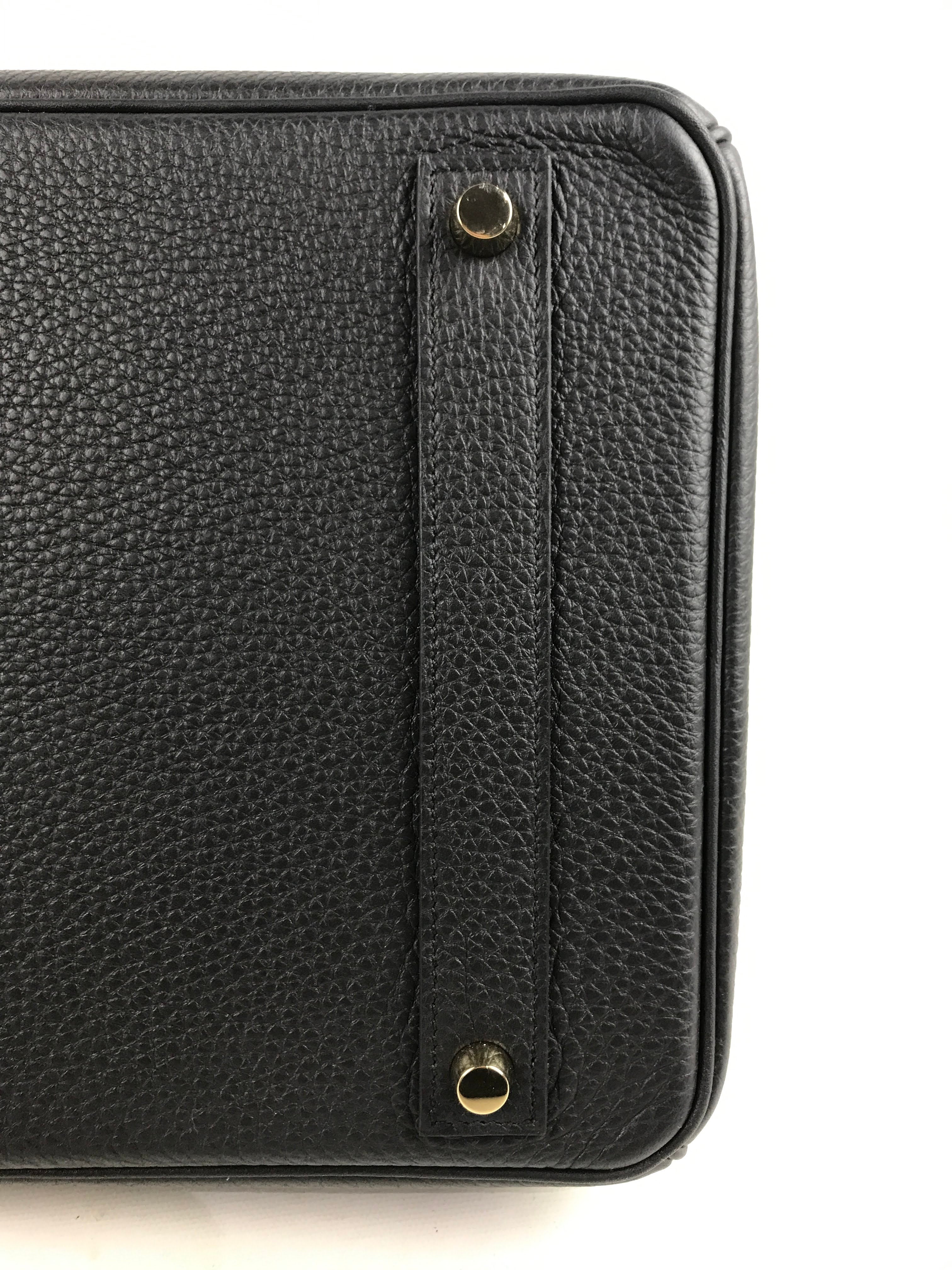 Black Togo Birkin 40 W/GHW