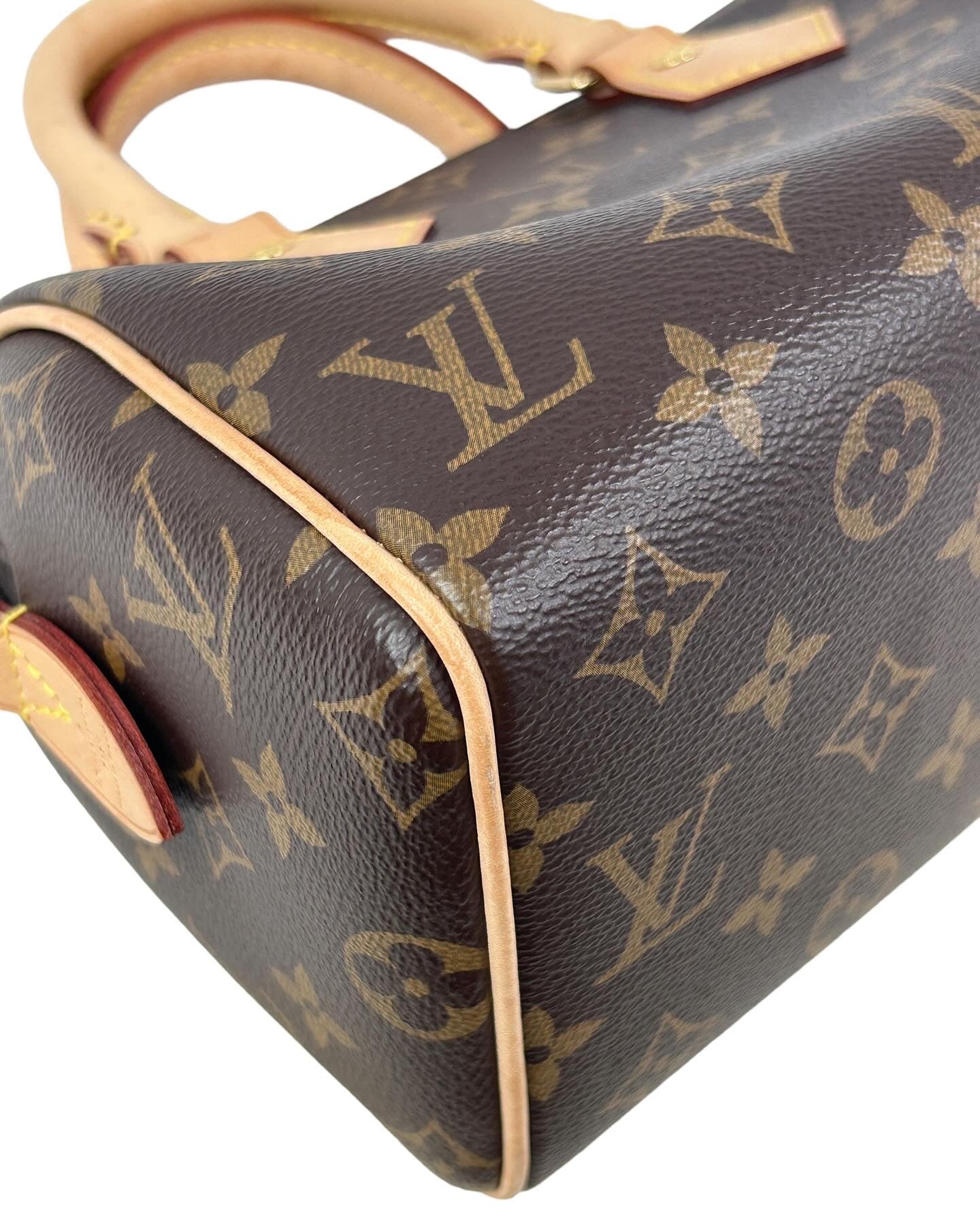 Monogram Coated Canvas Speedy Bandoulière 20 w/GHW