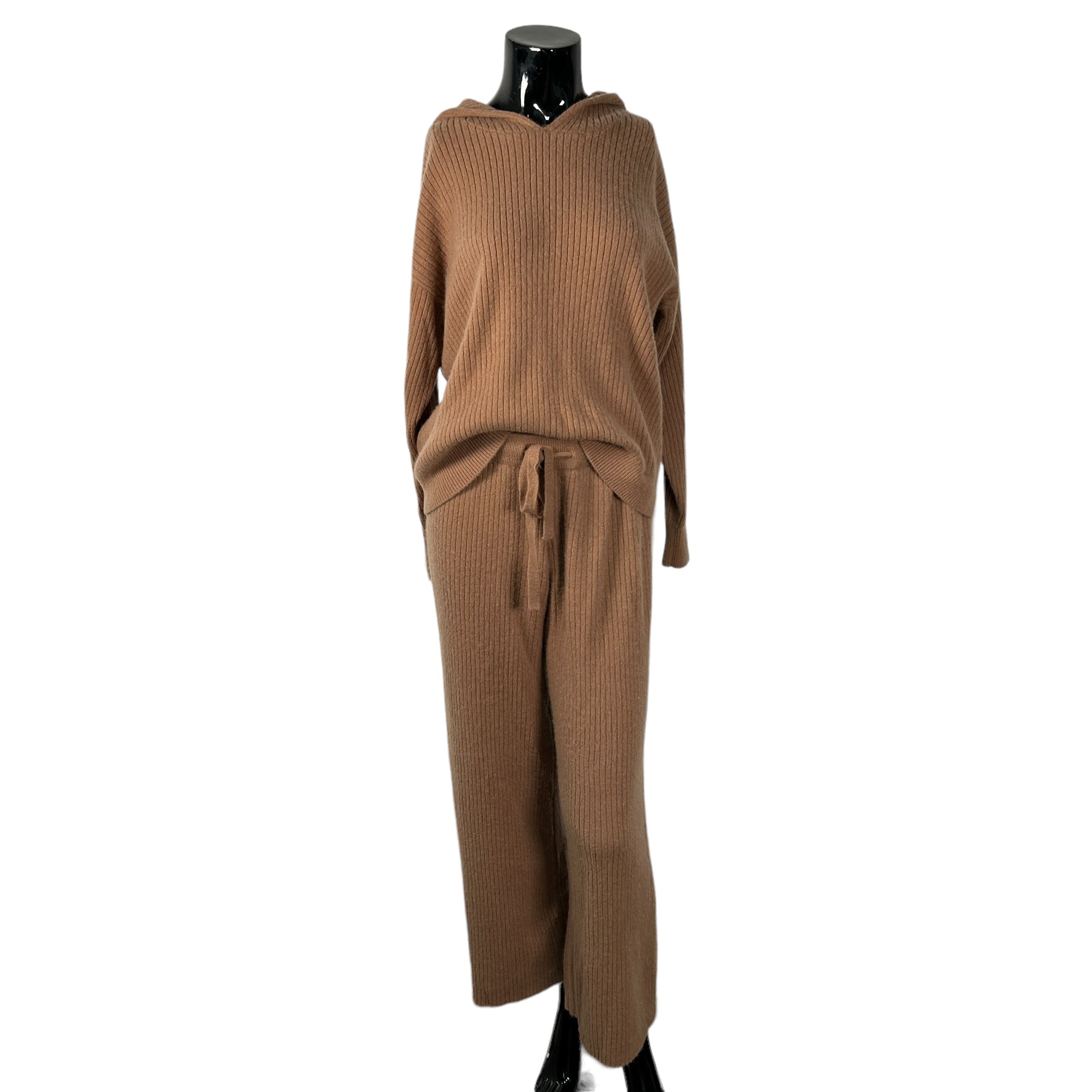 LILYSILK Camel Cashmere Sweat Suit